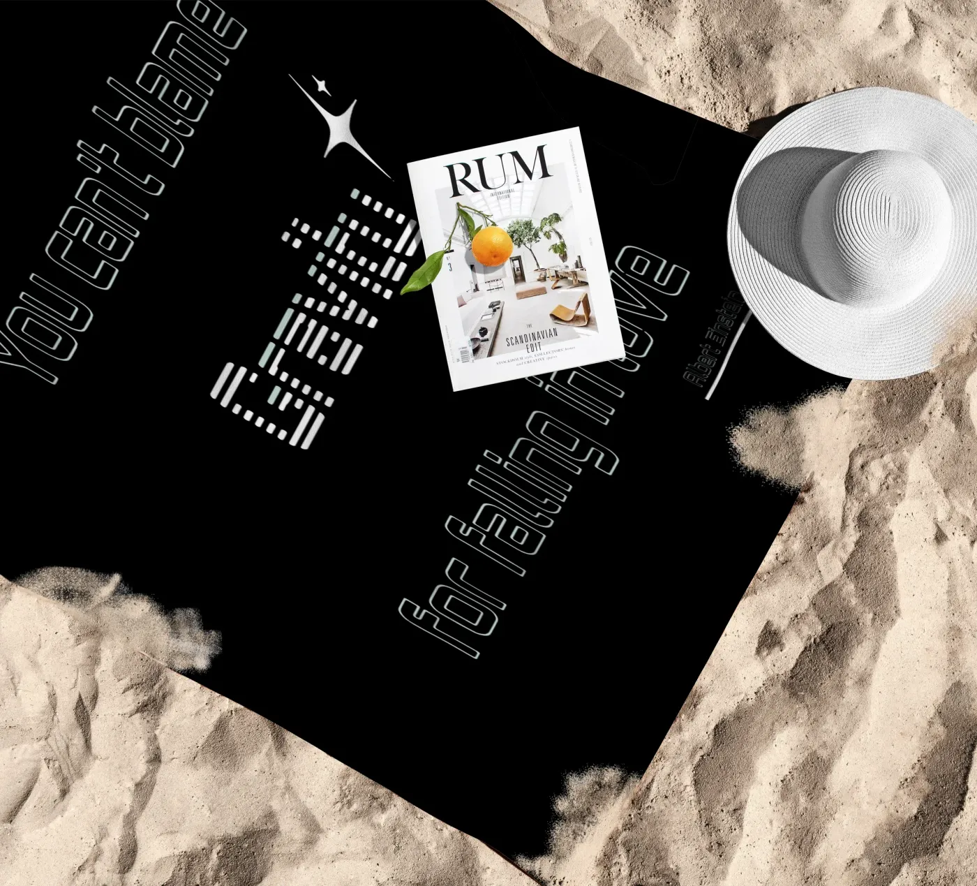 Gravity serviette de plage de Gunawan Rb