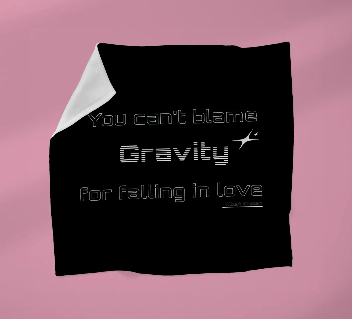 Zwaartekracht fleecedeken van Gunawan Rb