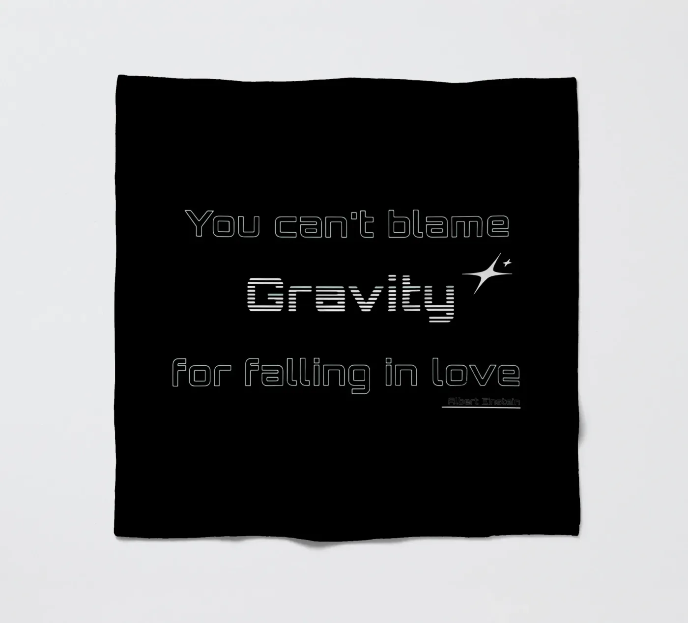 Zwaartekracht fleecedeken van Gunawan Rb