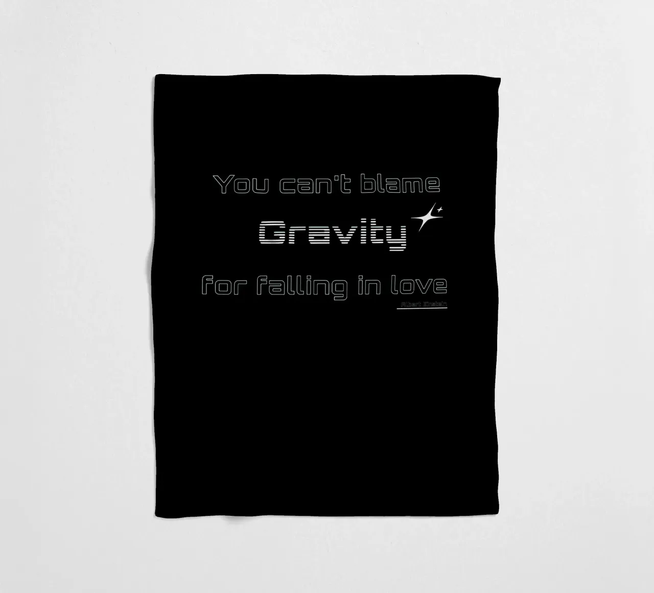 Gravity Fleecedecke von Gunawan Rb