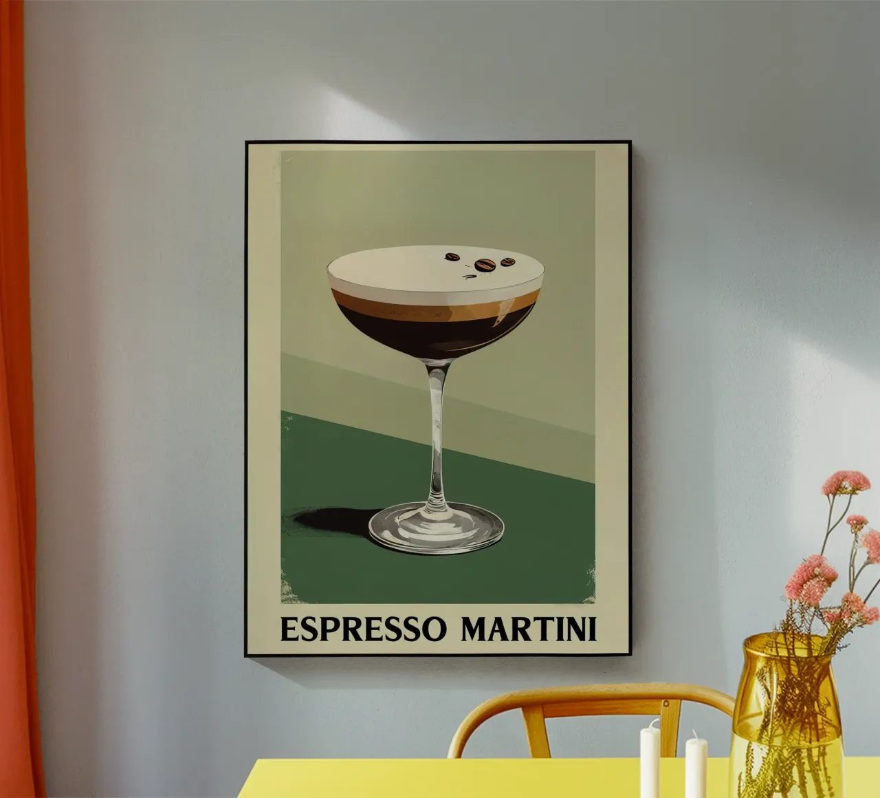 Espresso Martini plexiglass da 🎁 NOBELART
