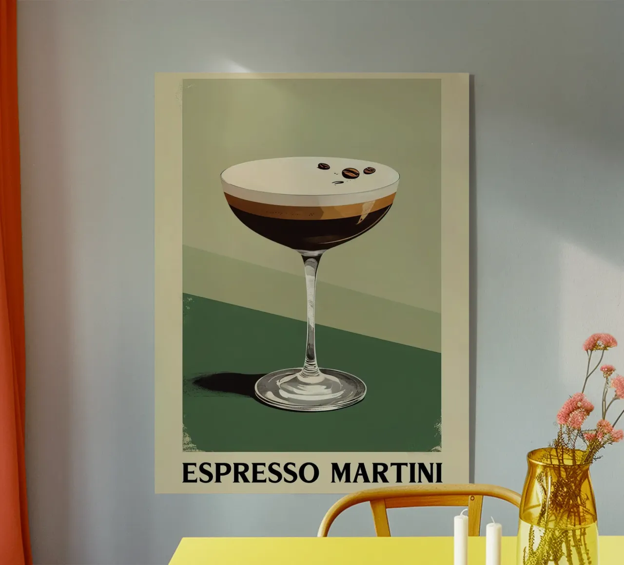 Espresso Martini plexiglass da 🎁 NOBELART