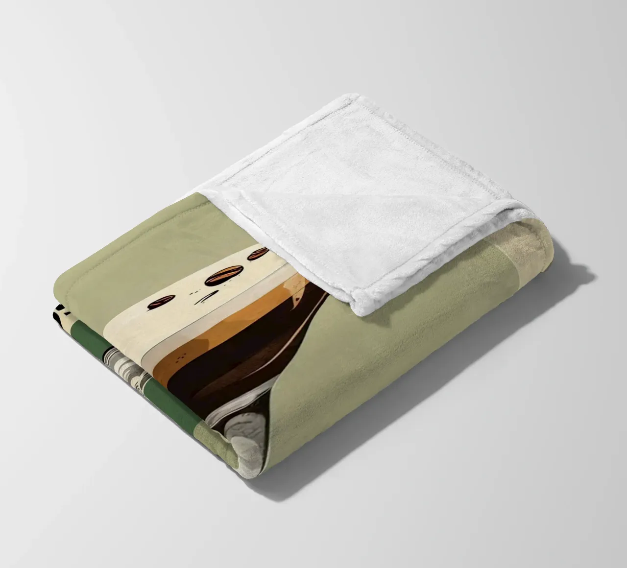 Espresso Martini fleece blanket by 🎁 ARTVI-SHOP