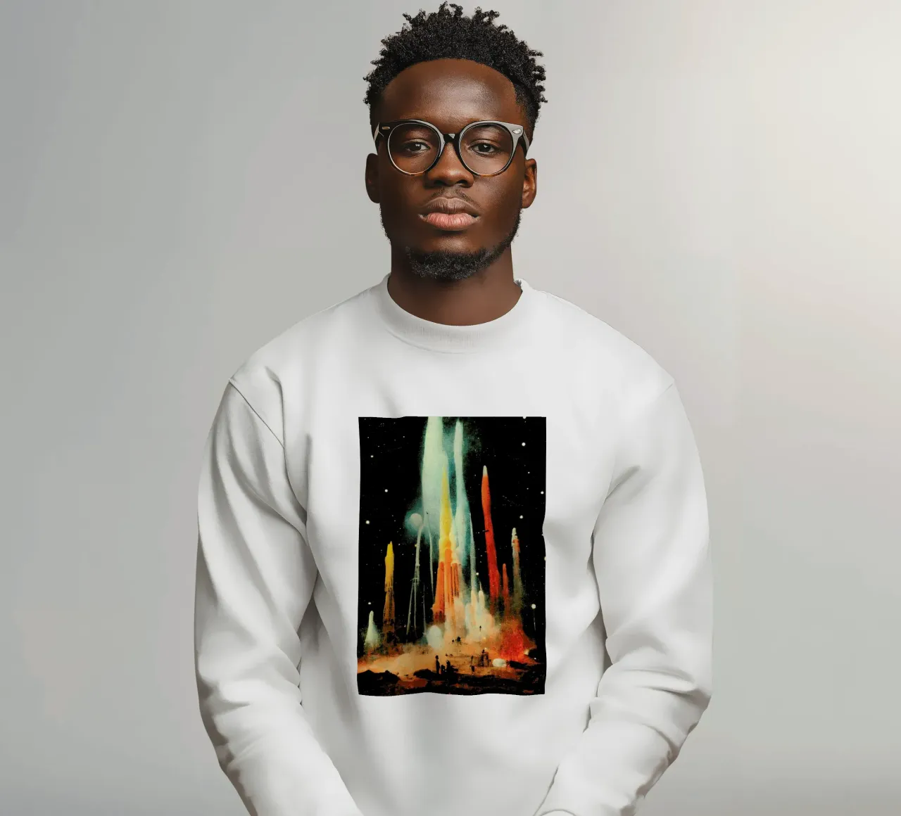 Space Station felpa da treechild