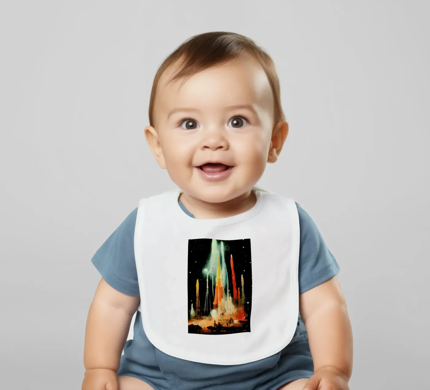 Space Station bavaglino da treechild
