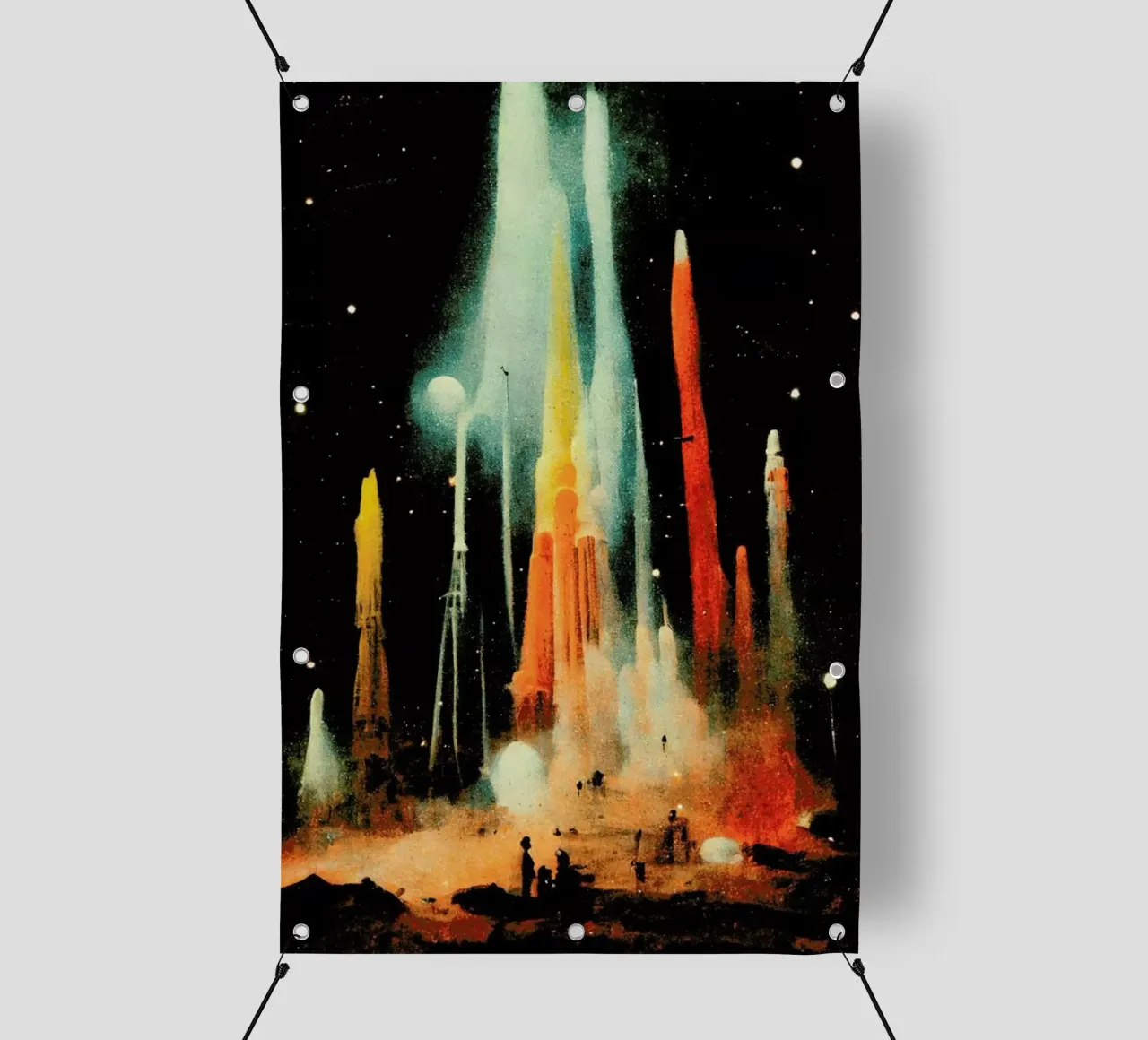 Space Station telo in pvc da treechild