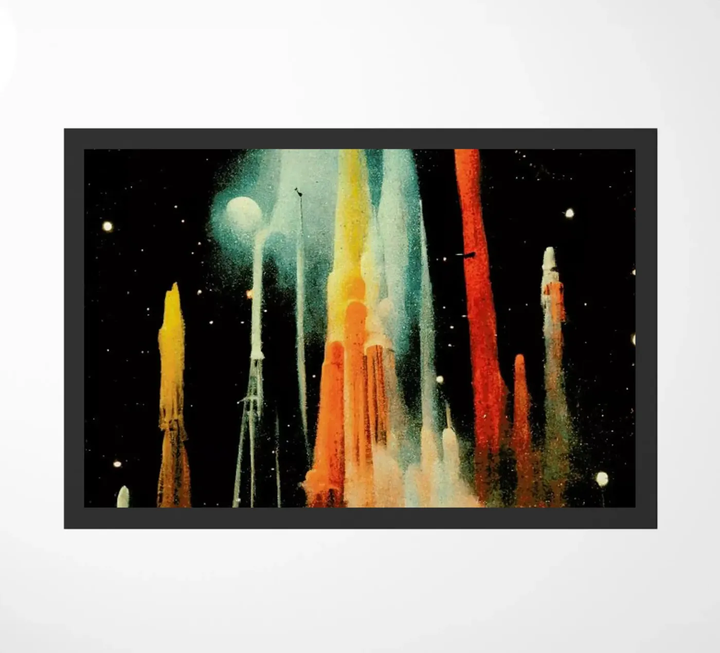 Space Station doormat by treechild