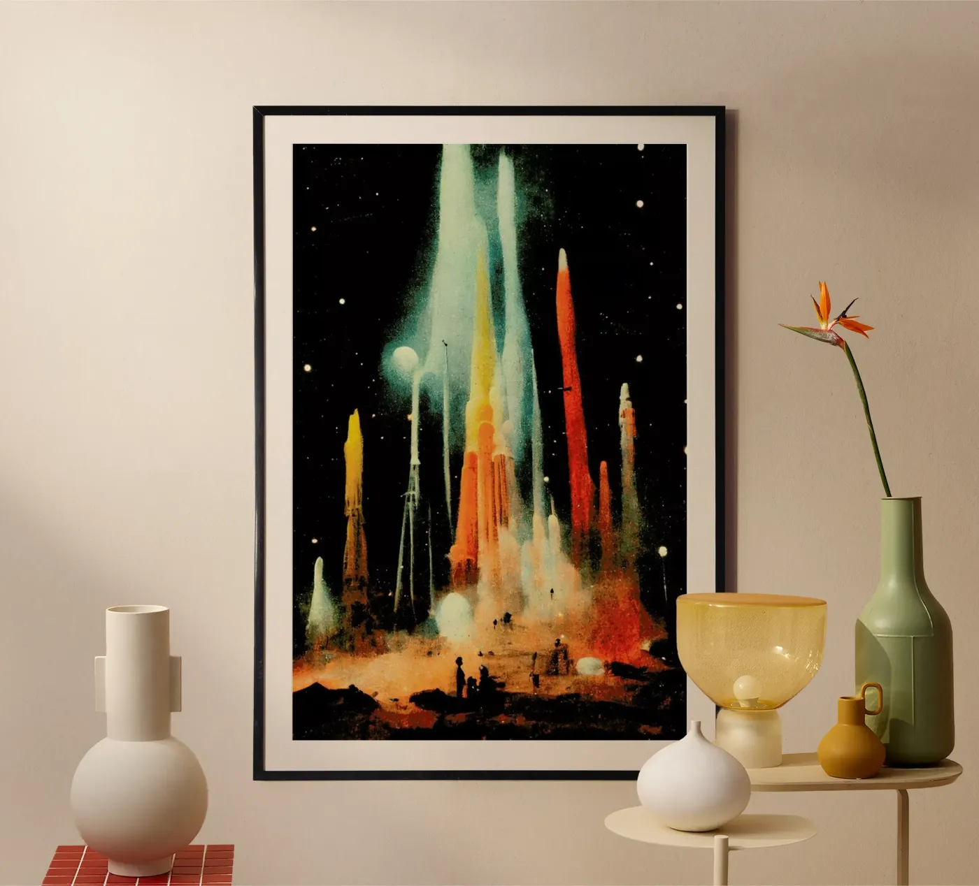 Space Station poster by treechild