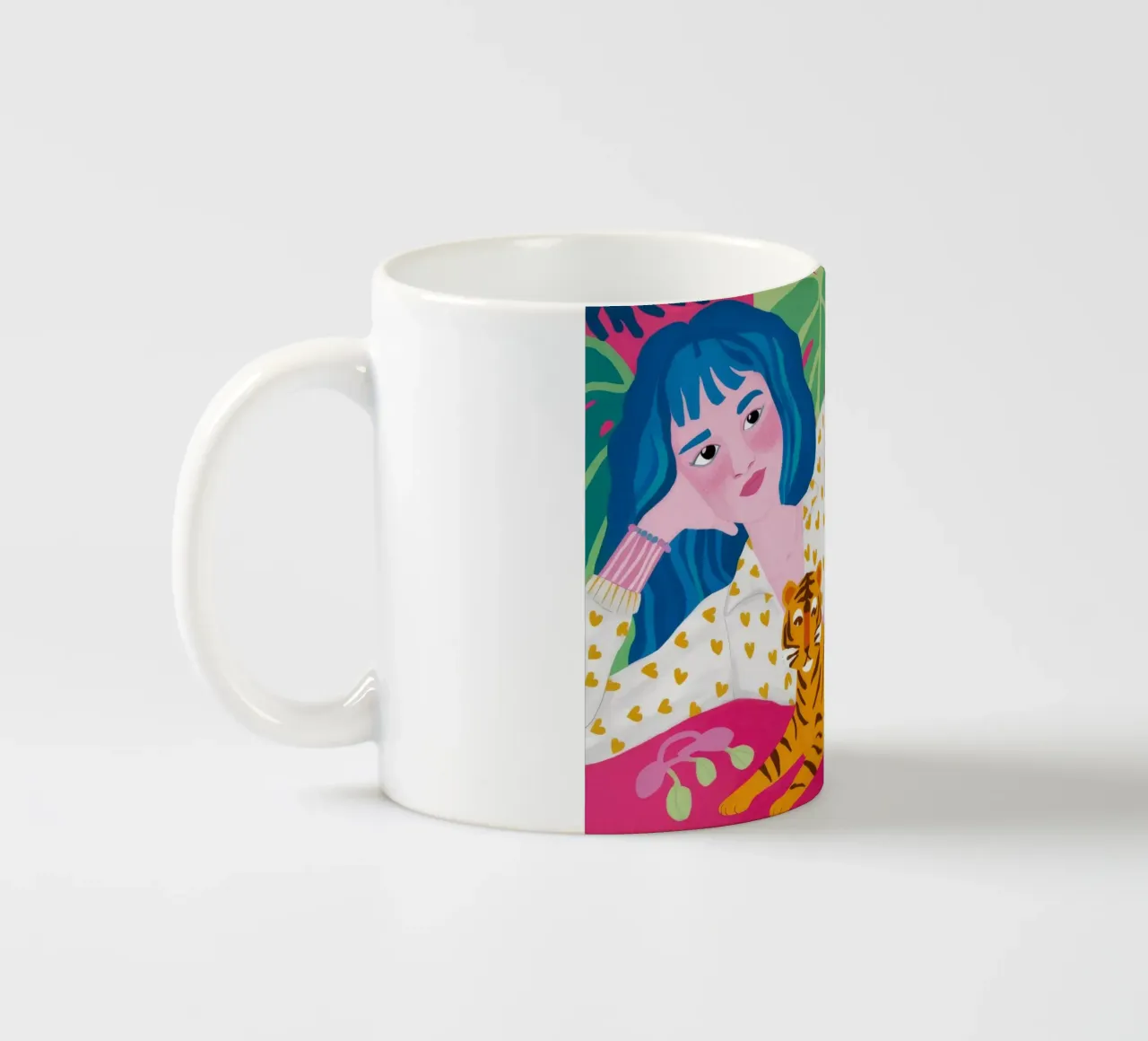 Unendlicher Liebestraum Keramik Tasse von Aether Brush