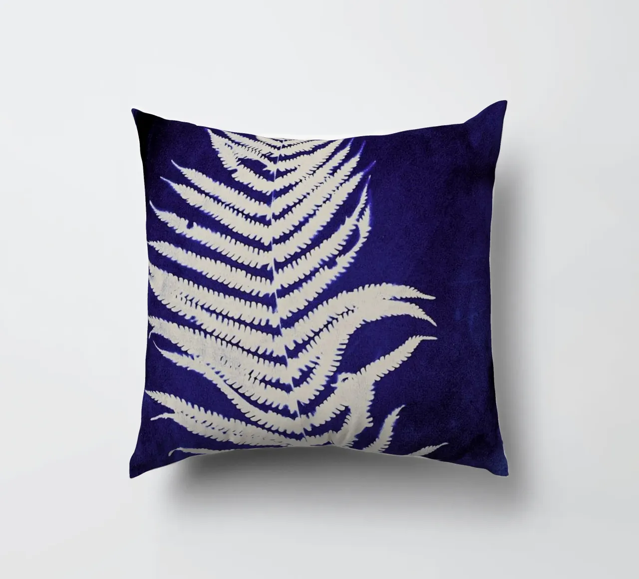 Fern On Blue cuscino da Klaus with K