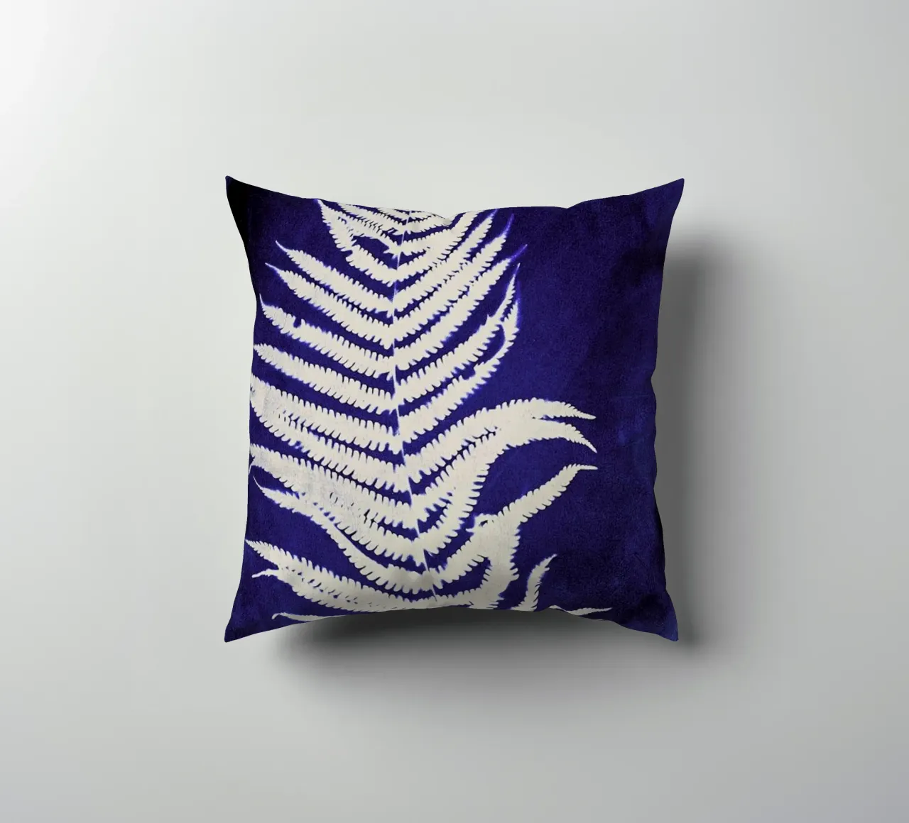 Fern On Blue cuscino da Klaus with K