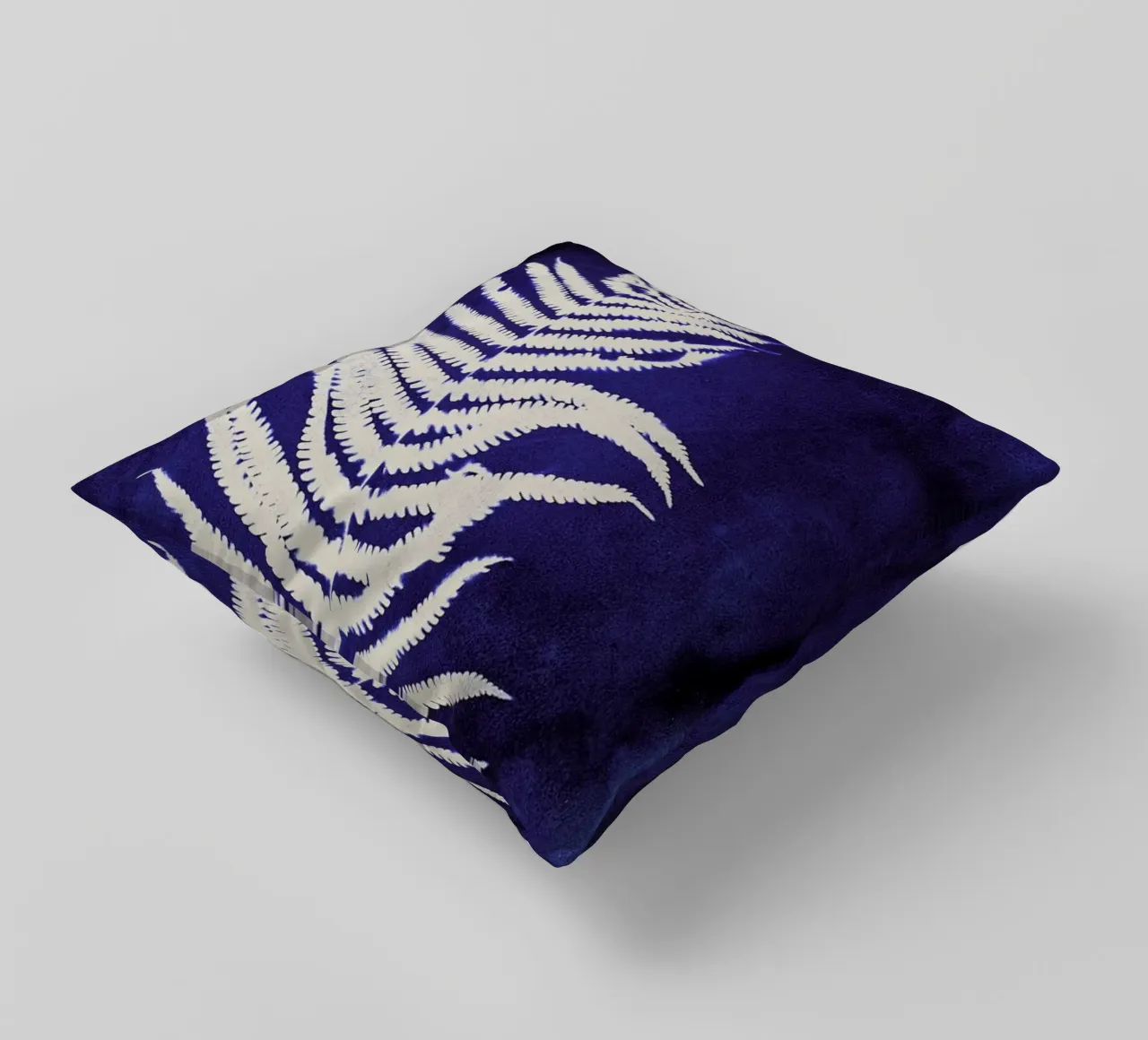 Fern On Blue cuscino da Klaus with K