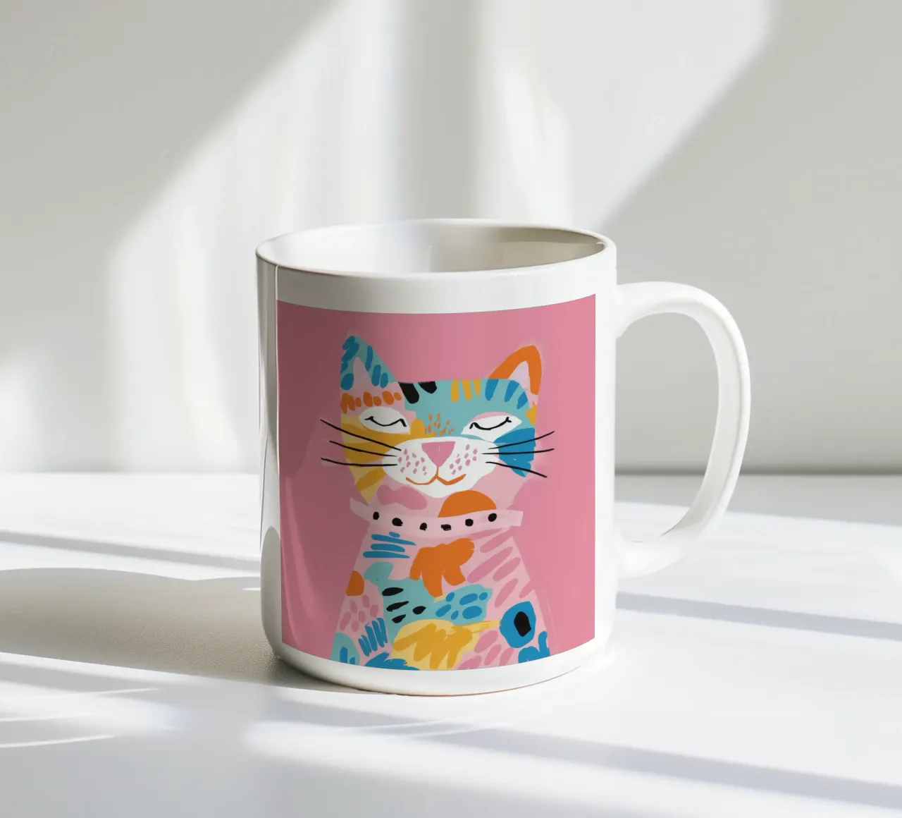Gatto Cromatico Dreamscape tazza in ceramica da Aether Brush