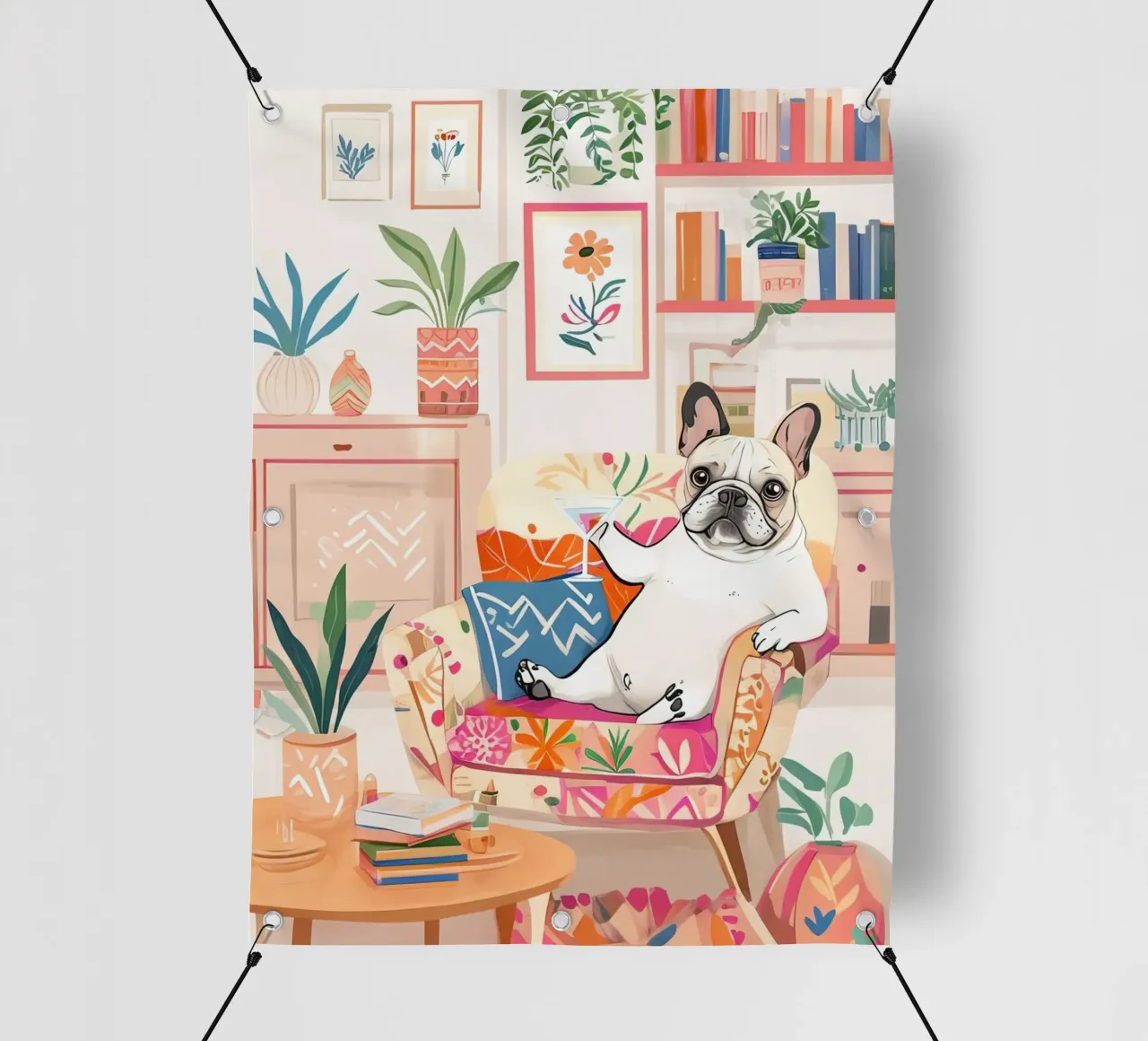 Cane e caffè telo in pvc da 🥝 KIWI STORE