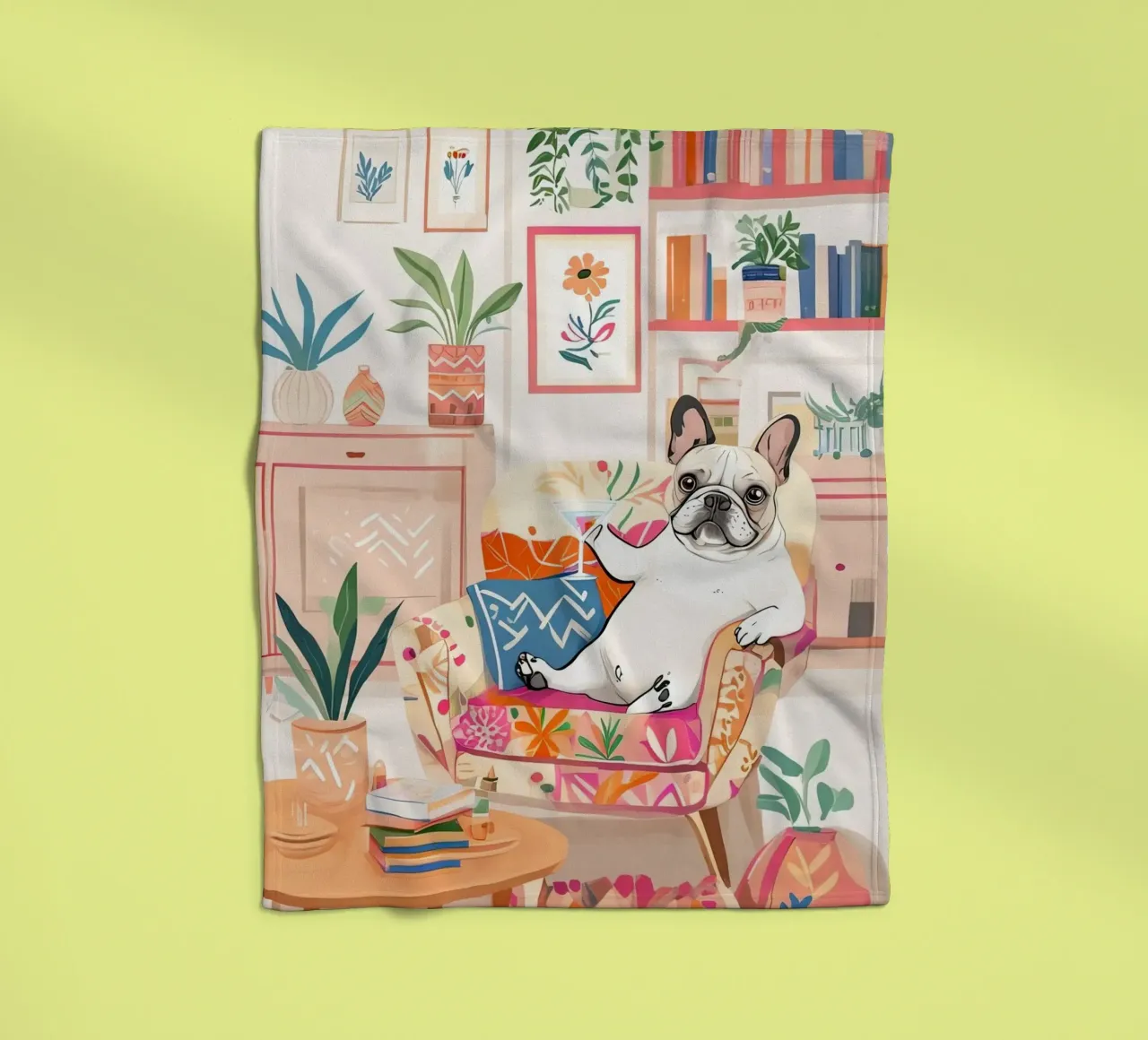 Cane e caffè coperta in pile da 🥝 KIWI STORE