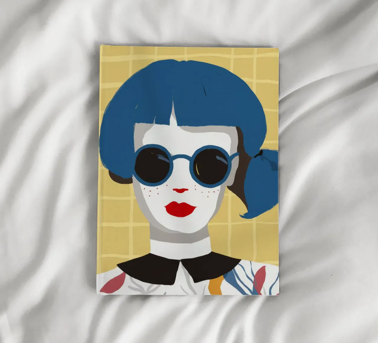 Electric Grid Diva notebook by Aether Brush