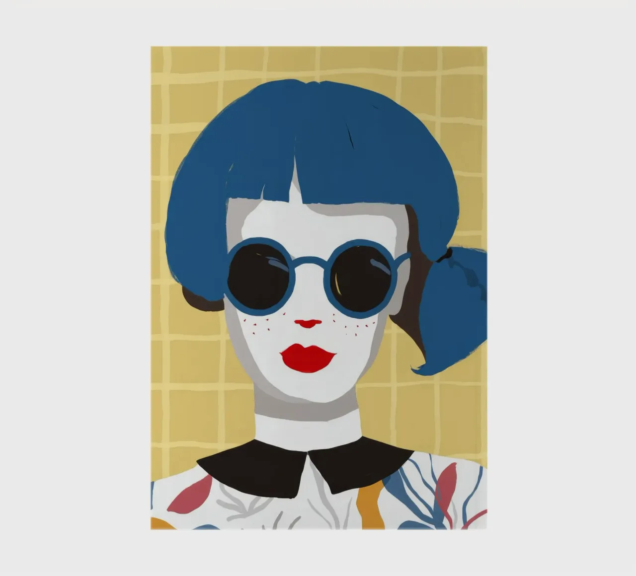 Electric Grid Diva notebook by Aether Brush