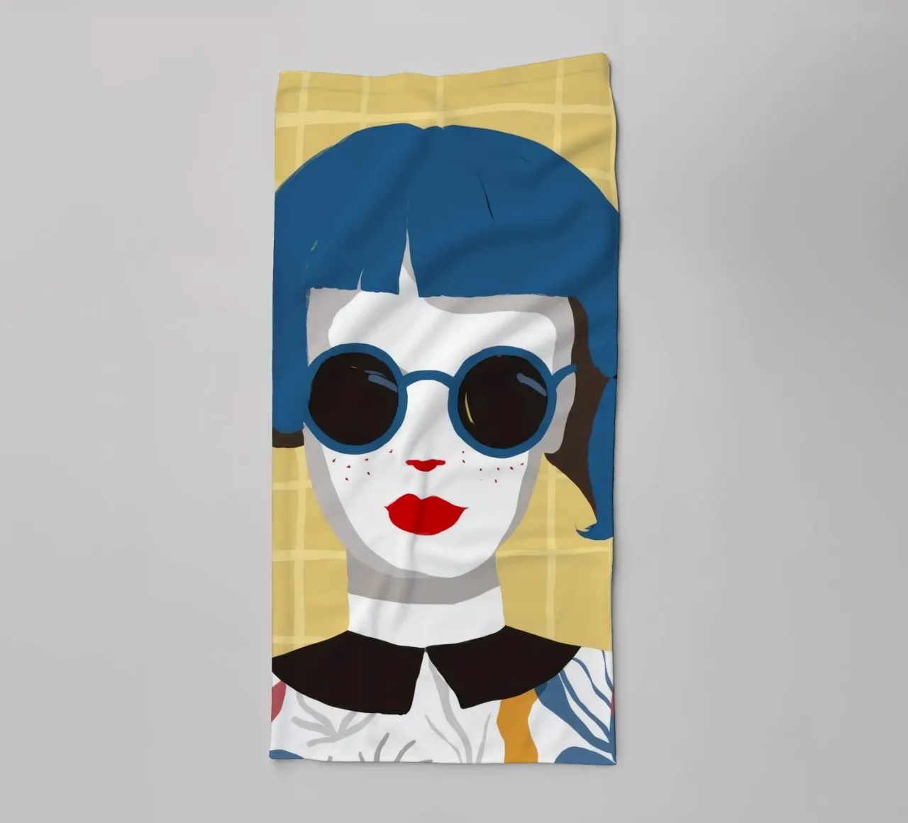 Elektrisch net diva badhanddoek van Aether Brush