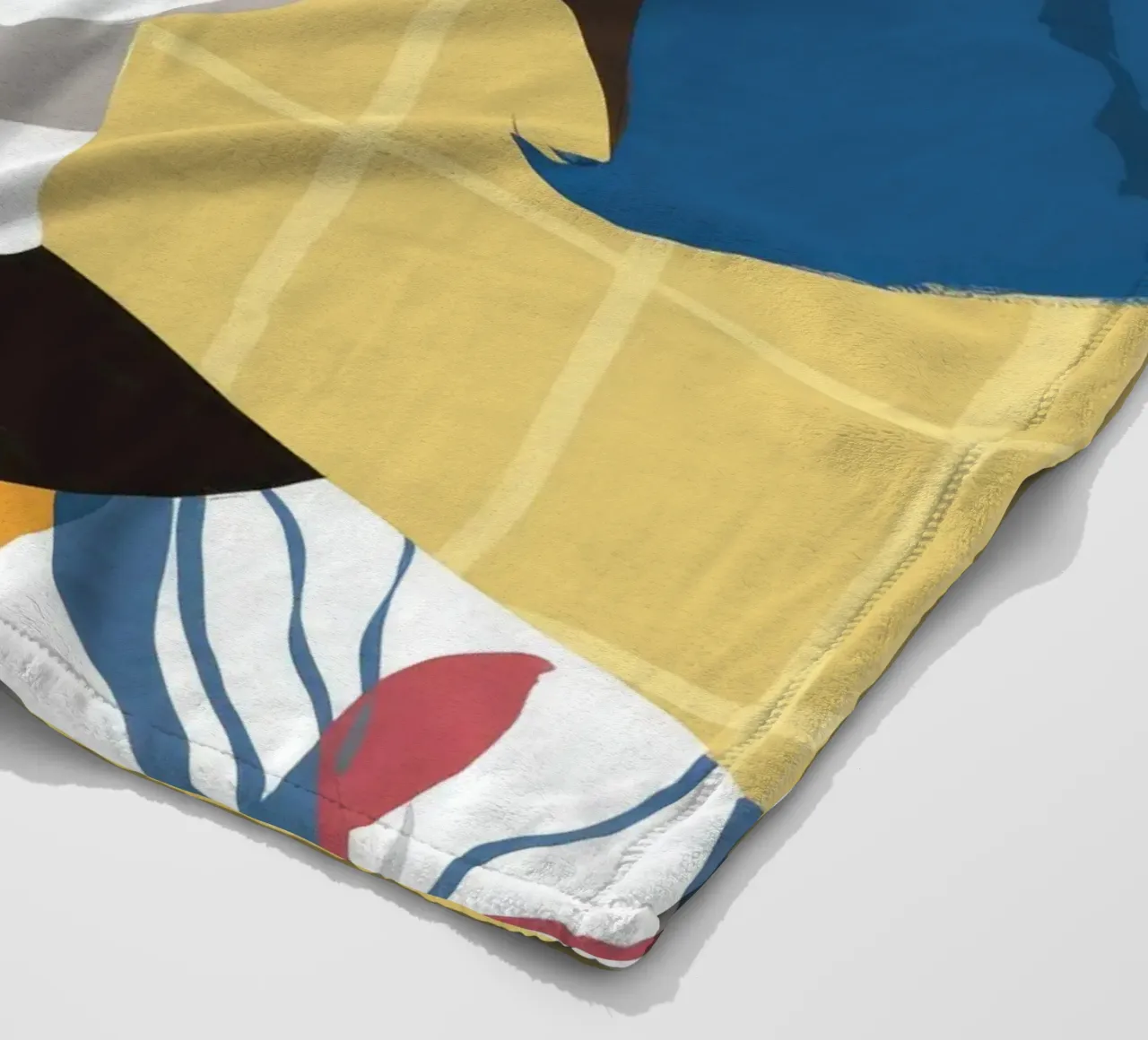 Electric Grid Diva fleece blanket by Aether Brush