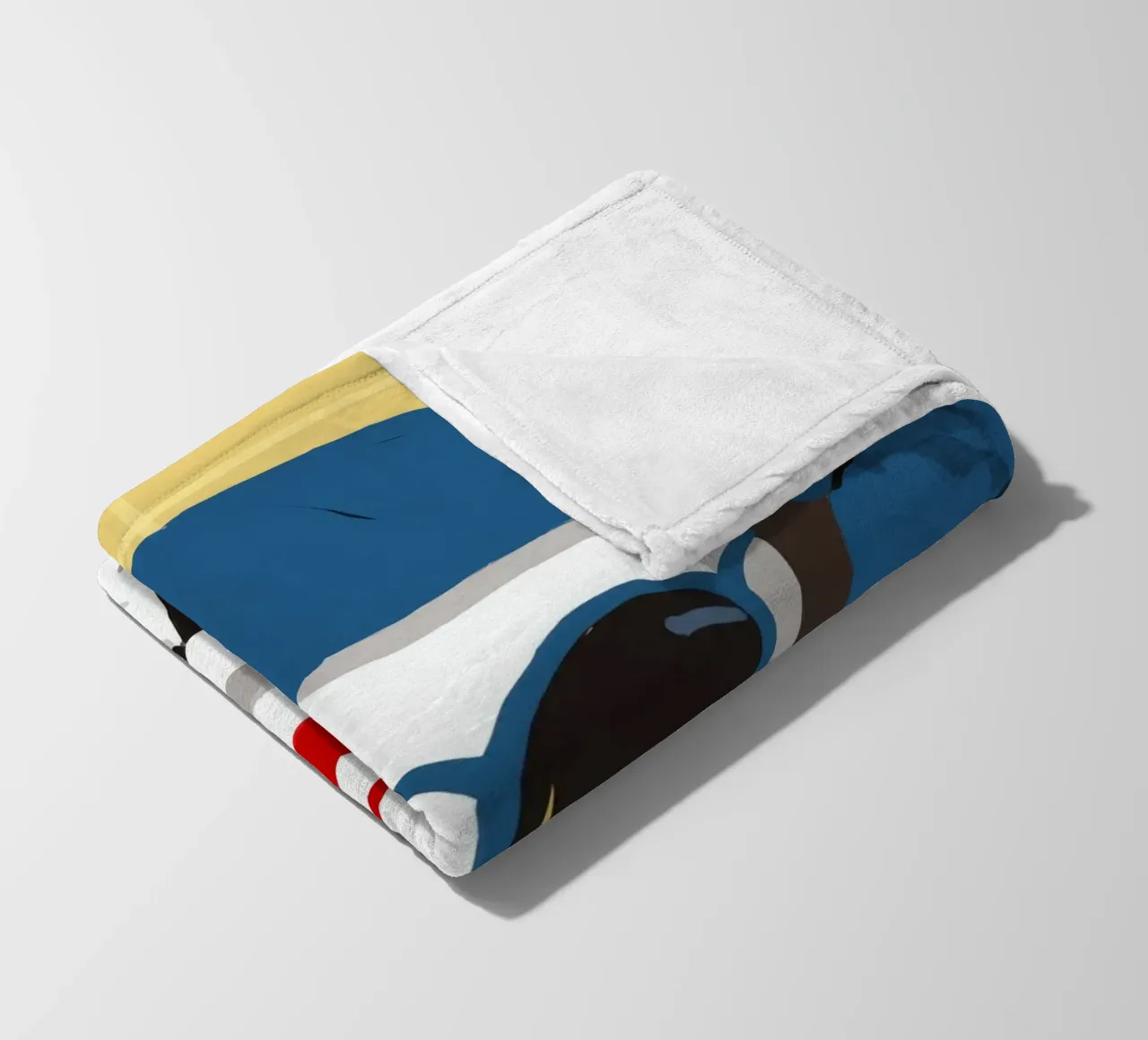 Electric Grid Diva fleece blanket by Aether Brush