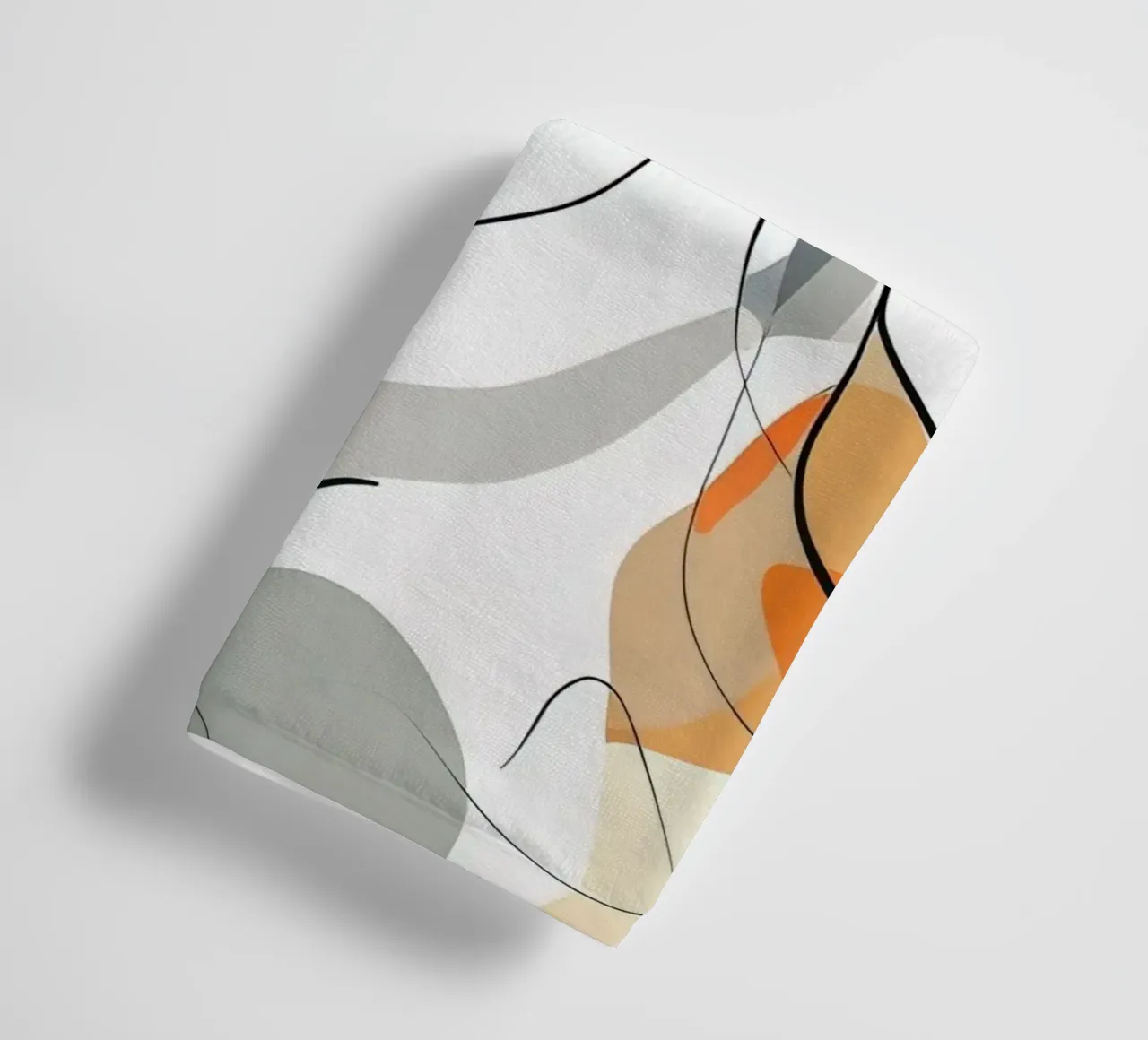 Minimalist cat towel by 🎁 ARTVI-SHOP