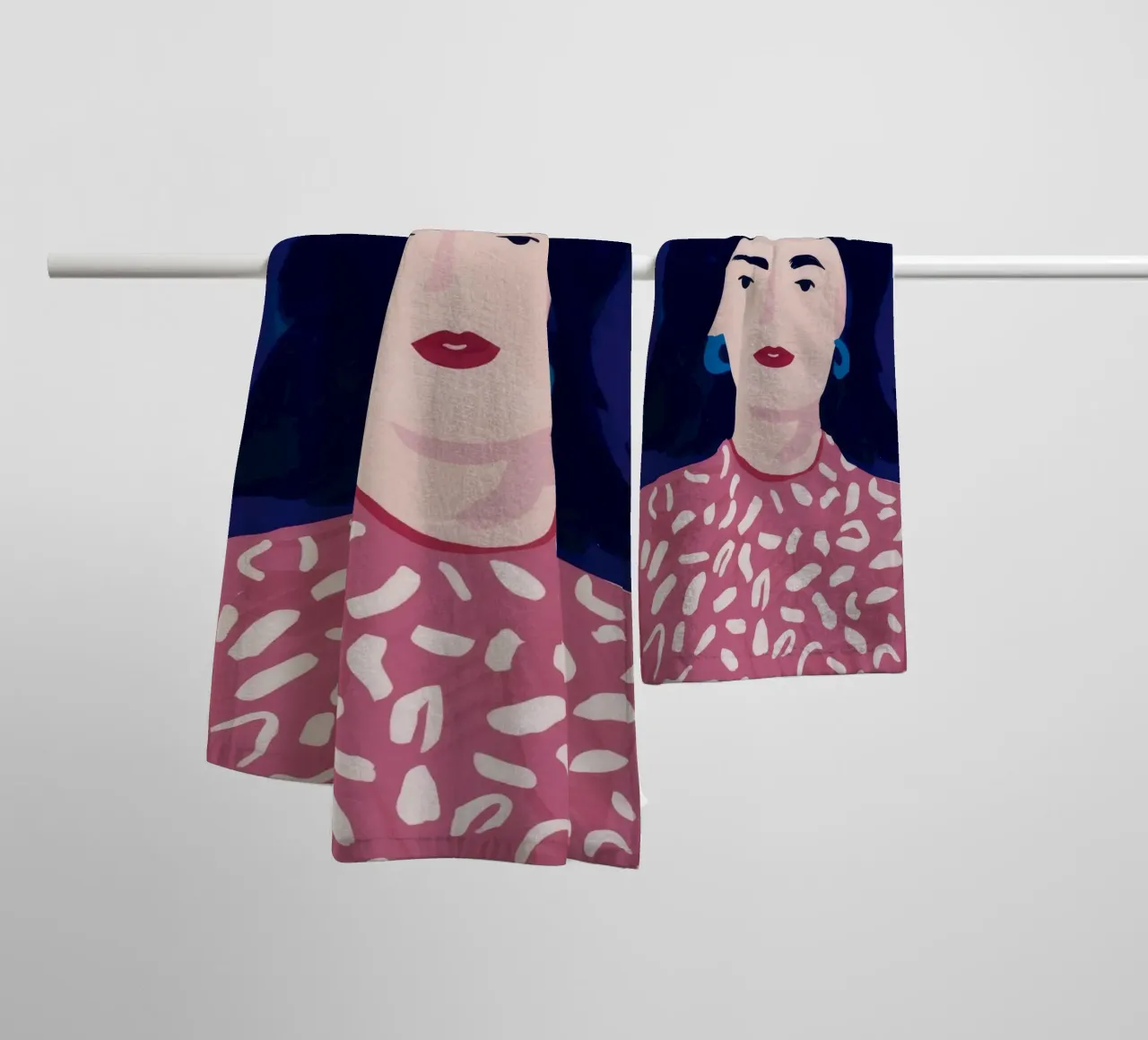 Twilight Pattern Muse towel by Aether Brush