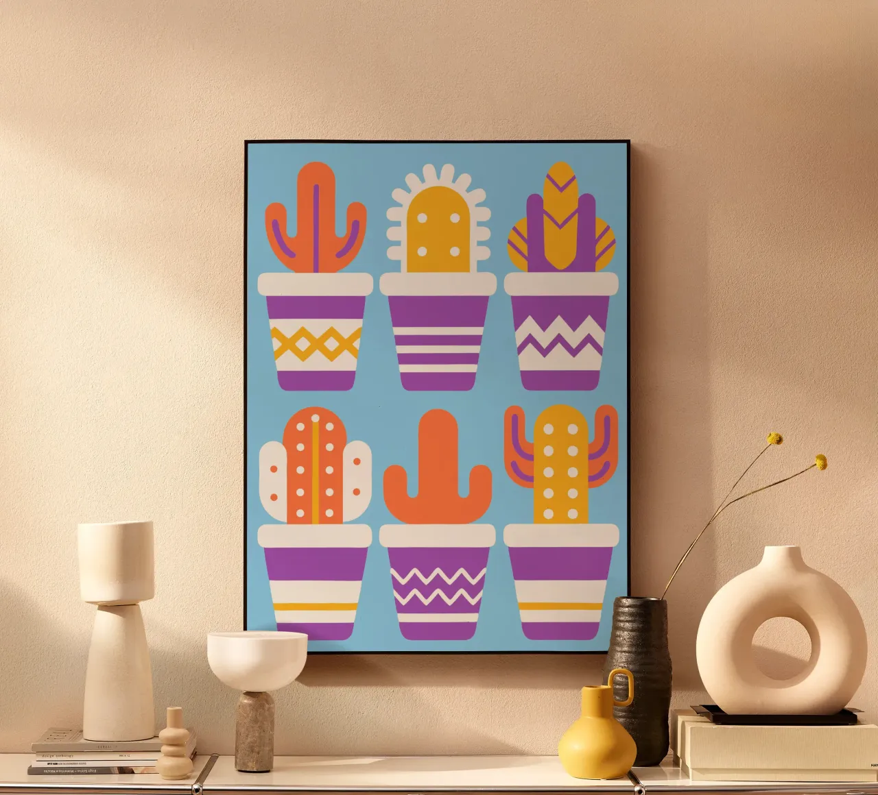 Cactus e vaso impilato plexiglass da FLOWER PLACE SHOP