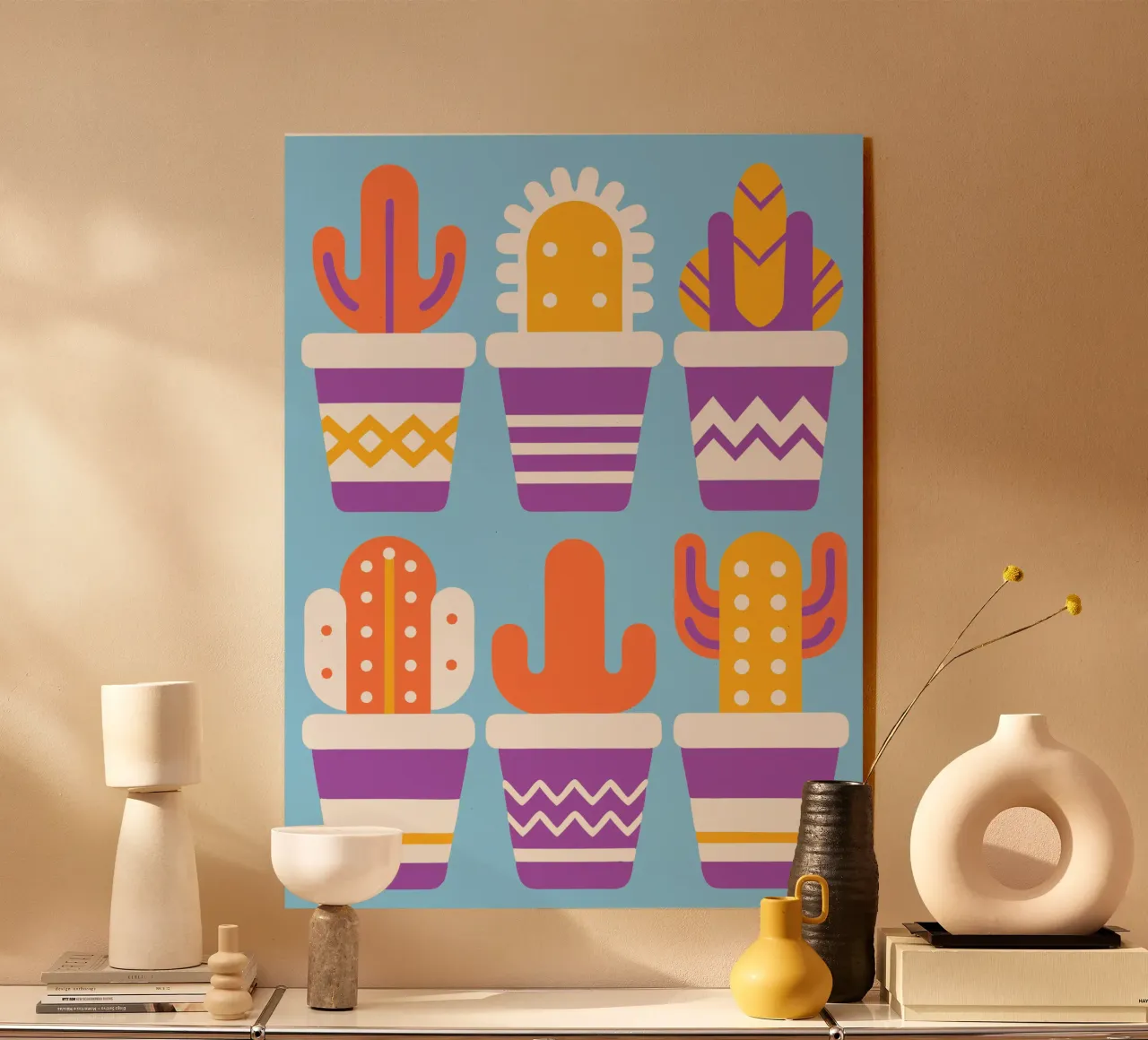 Cactus e vaso impilato plexiglass da FLOWER PLACE SHOP