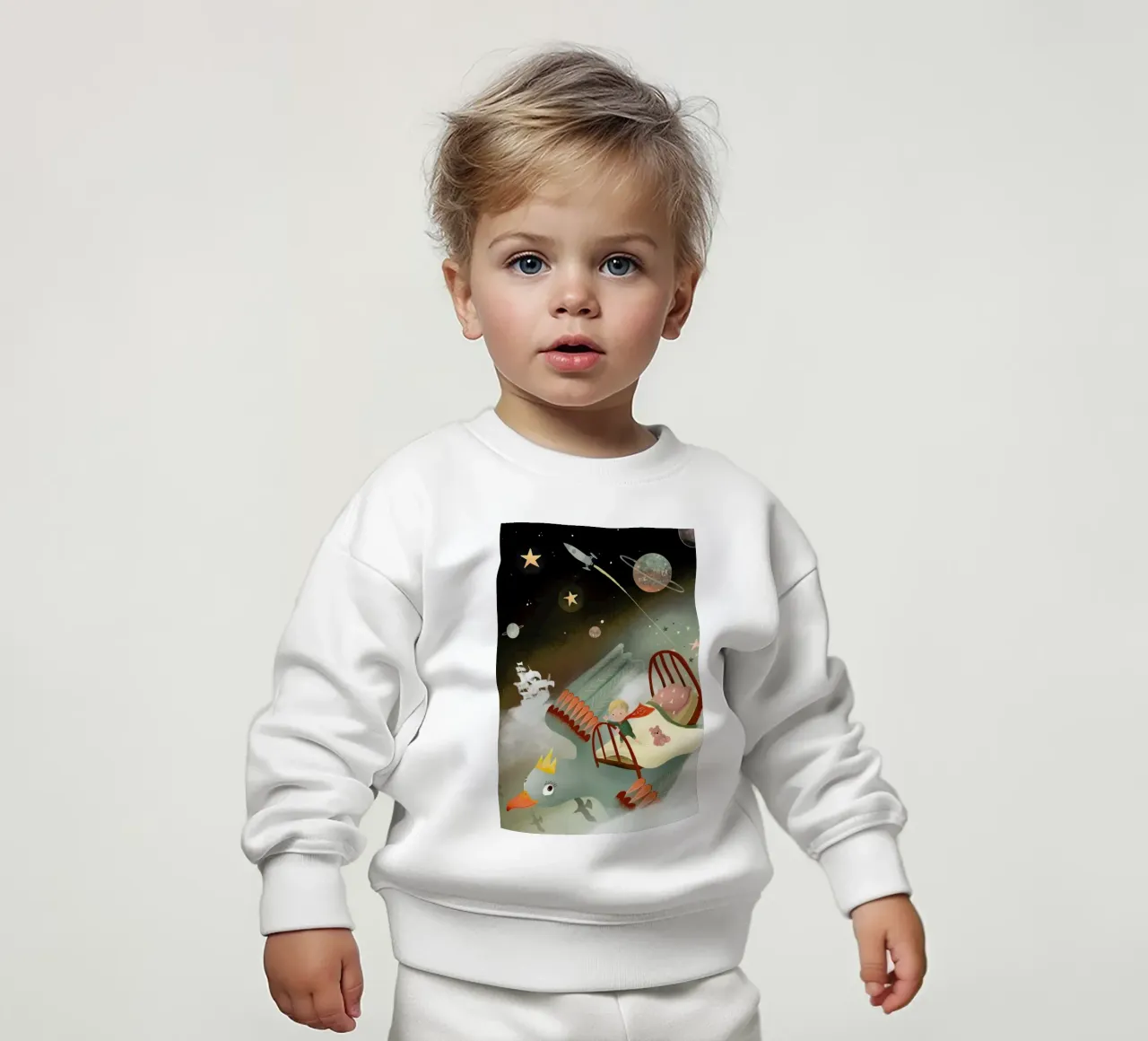 Dreamland felpa neonato da Goed Blauw