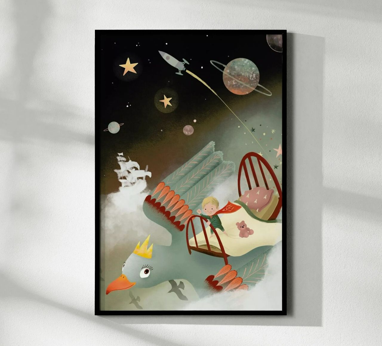 Dreamland poster de Goed Blauw