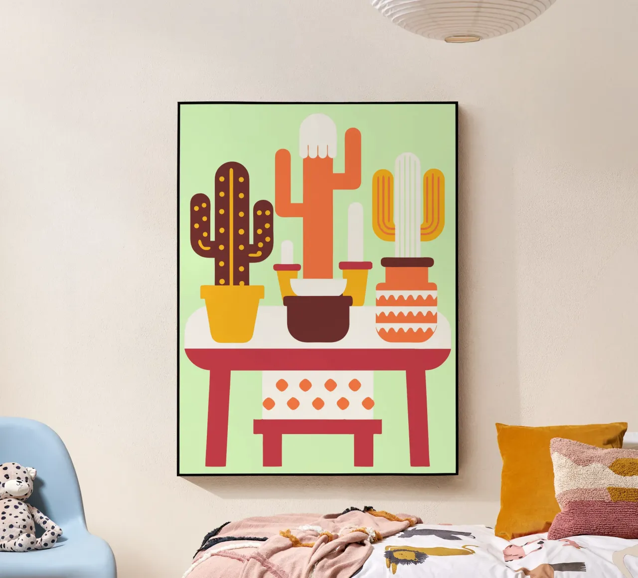 Cactus e vaso impilato plexiglass da FLOWER PLACE SHOP