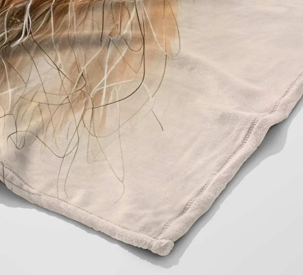 Mucca lanosa coperta in pile da 🎁 ARTVI-SHOP