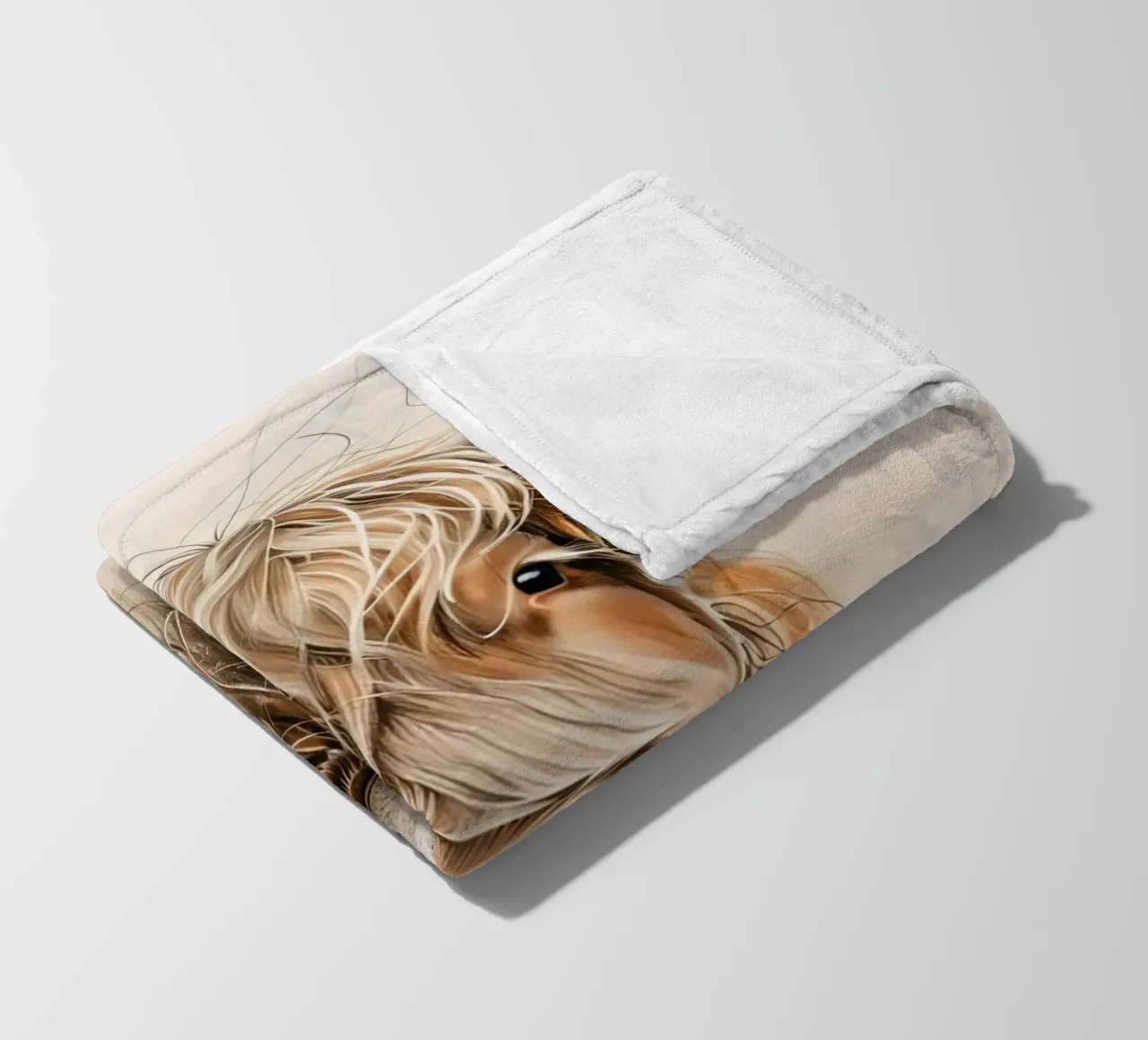 Mucca lanosa coperta in pile da 🎁 ARTVI-SHOP