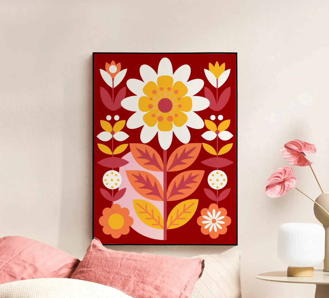 Prachtige bloemen acryl van FLOWER PLACE SHOP