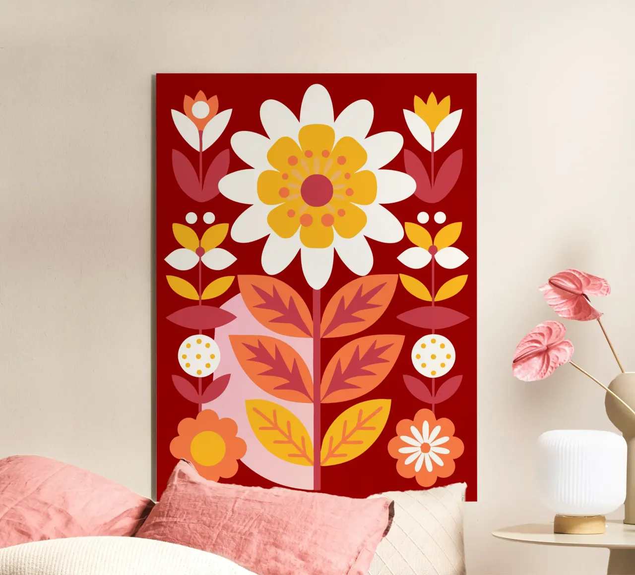 Fiori belli alluminio dibond da FLOWER PLACE SHOP