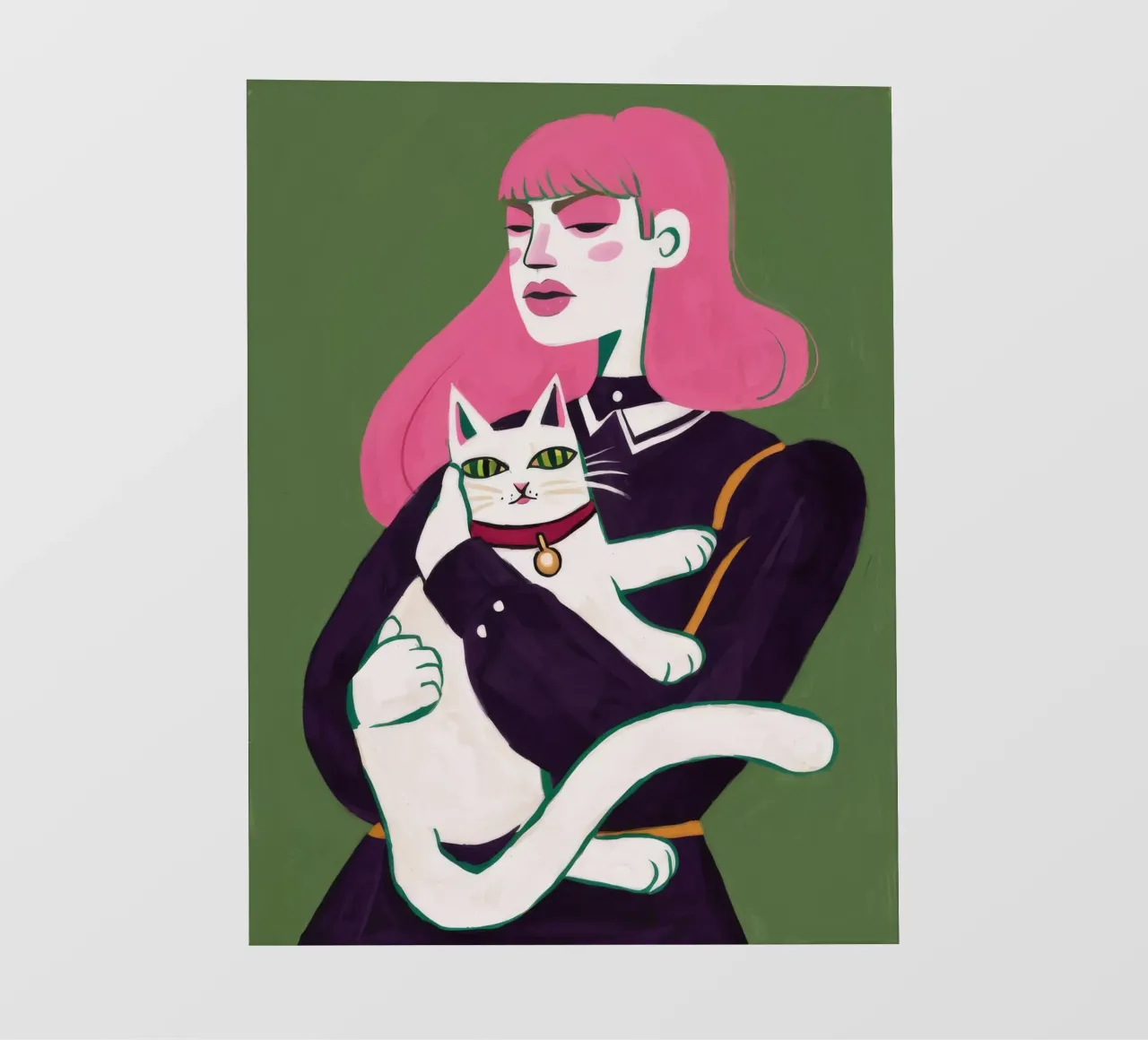 Cotton Candy Cuddle photo wallpaper by Aether Brush