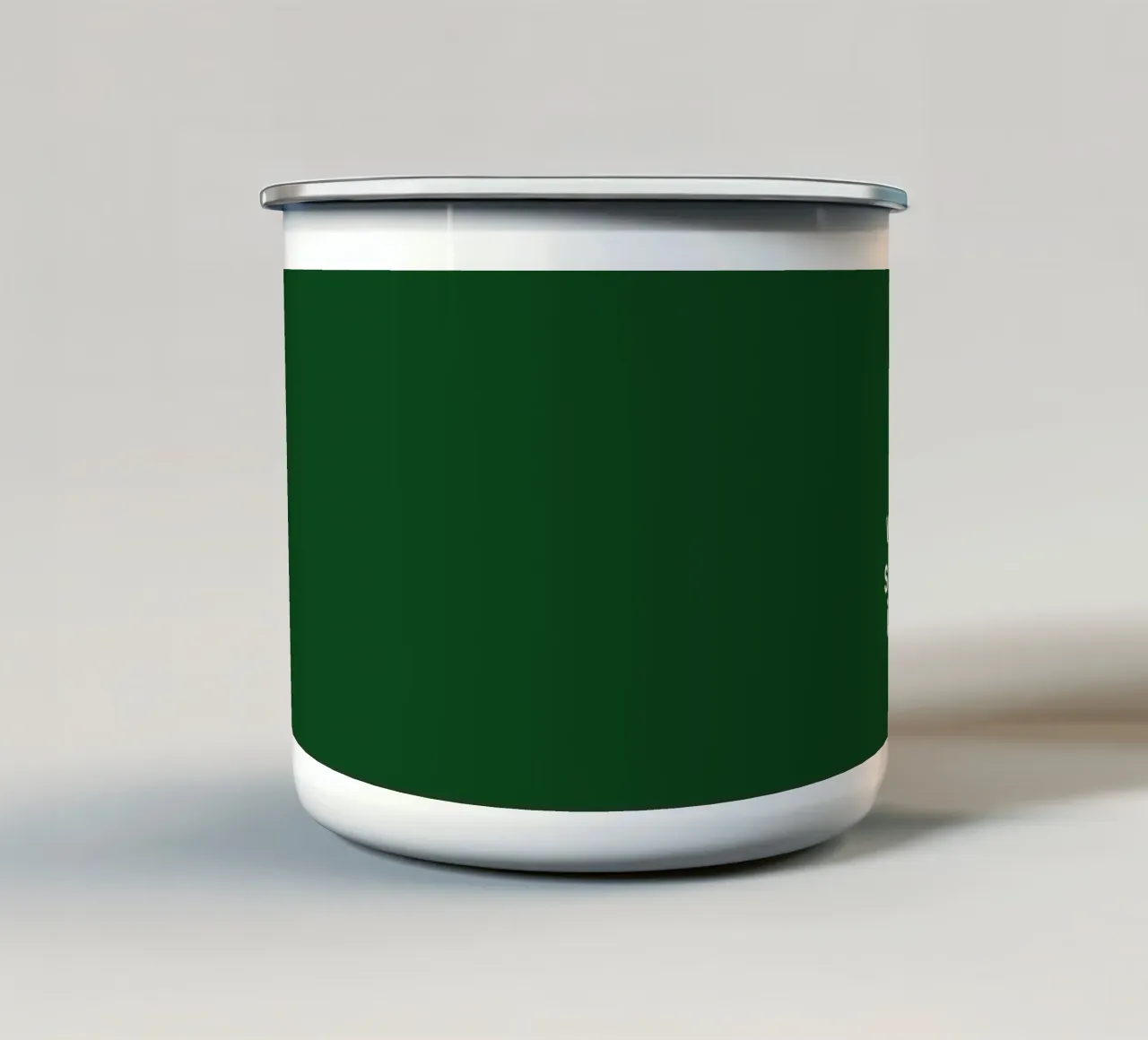 A little positivity will always shine a light in the dark tazza in smalto da positivepipo