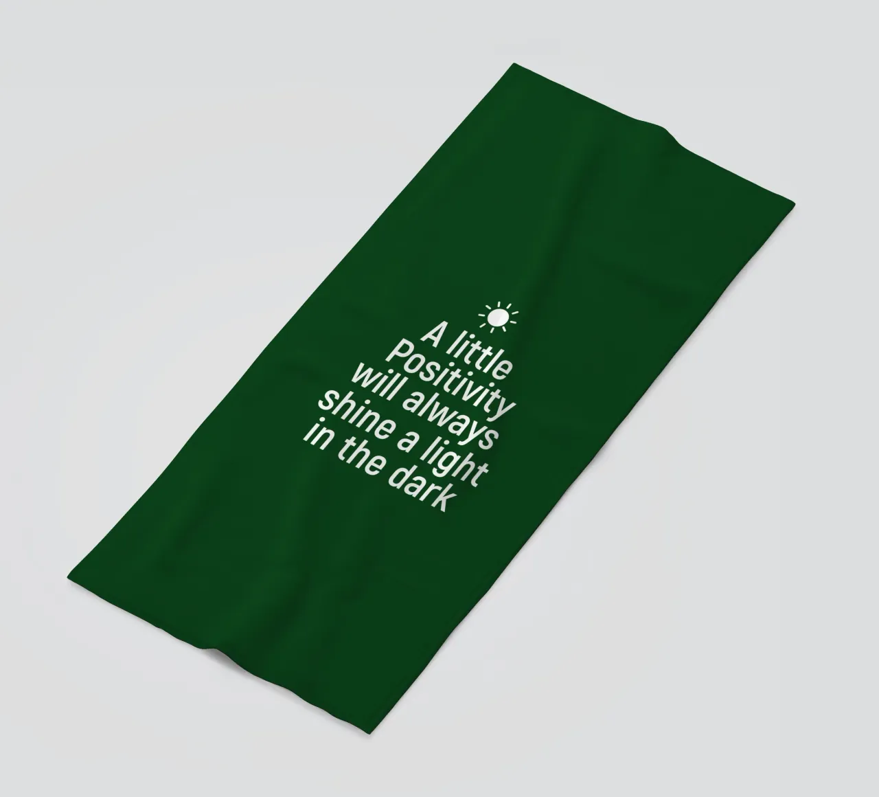 A little positivity will always shine a light in the dark telo mare da positivepipo