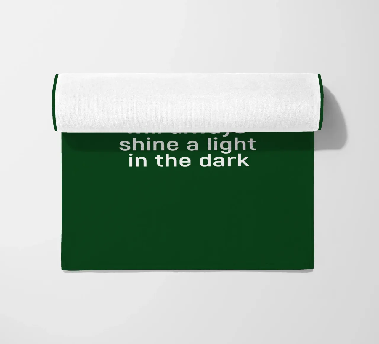 A little positivity will always shine a light in the dark telo mare da positivepipo