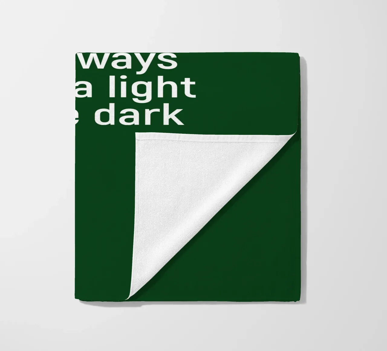 A little positivity will always shine a light in the dark telo mare da positivepipo