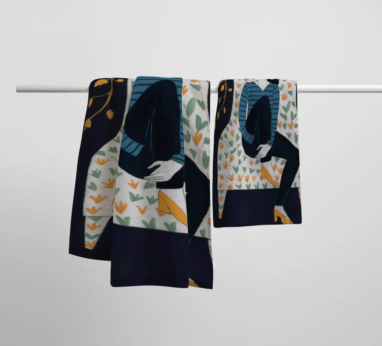Segreti della sedia d'oro asciugamano da bagno da Aether Brush
