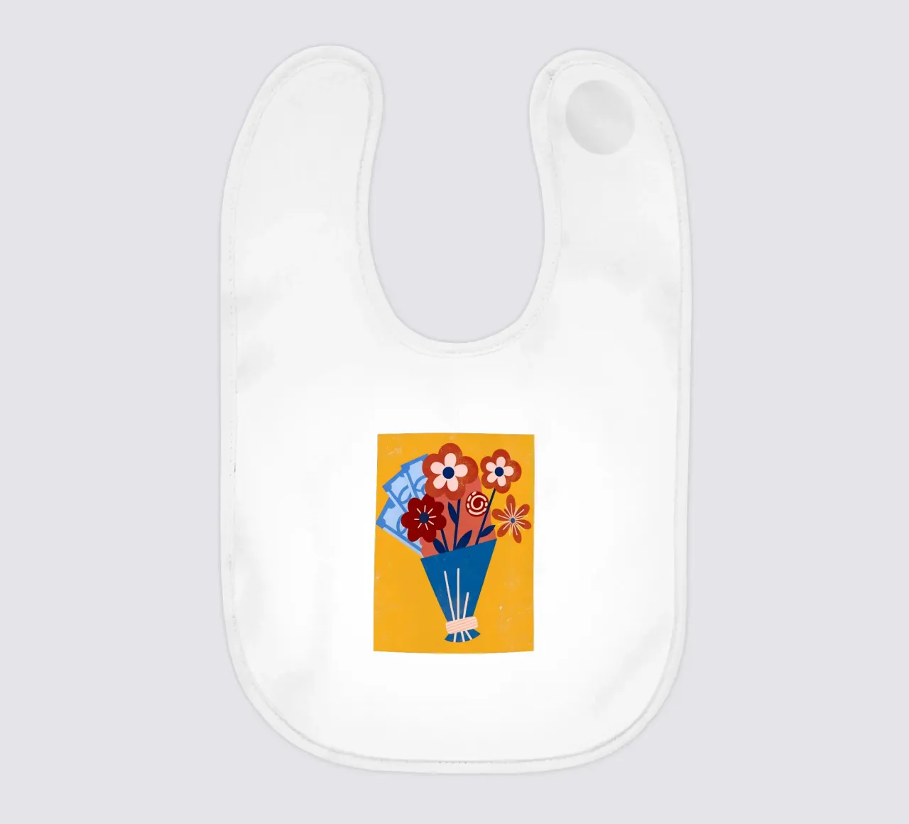 Bouquet di fiori e denaro bavaglino da THE LATEST SHOP