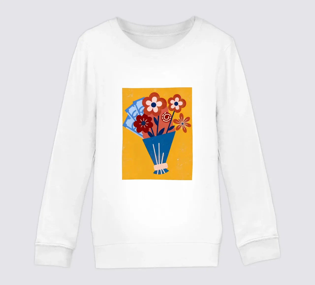 Bouquet di fiori e denaro felpa bambino da THE LATEST SHOP