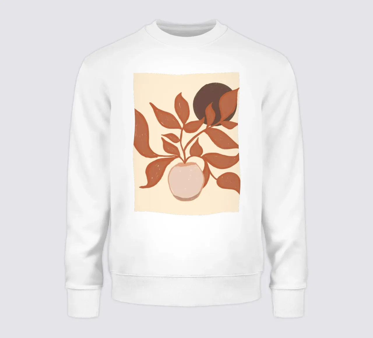 Terracotta Calm Zen felpa da EDMPROJECT