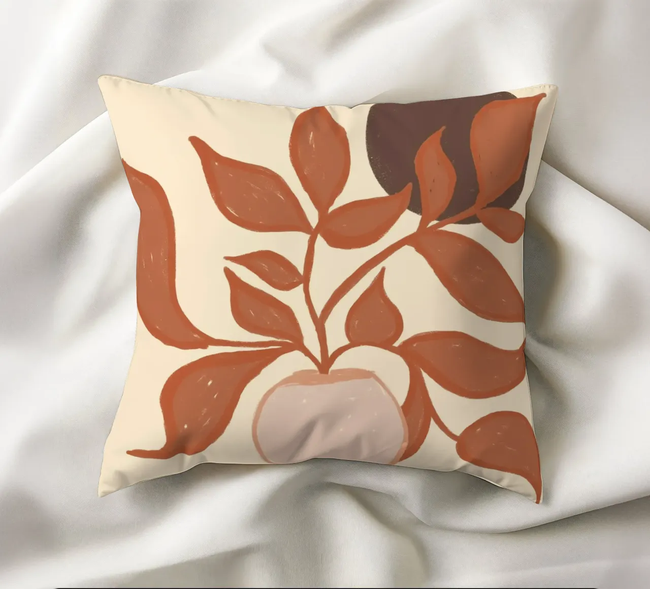 Terracotta Calm Zen cuscino da EDMPROJECT