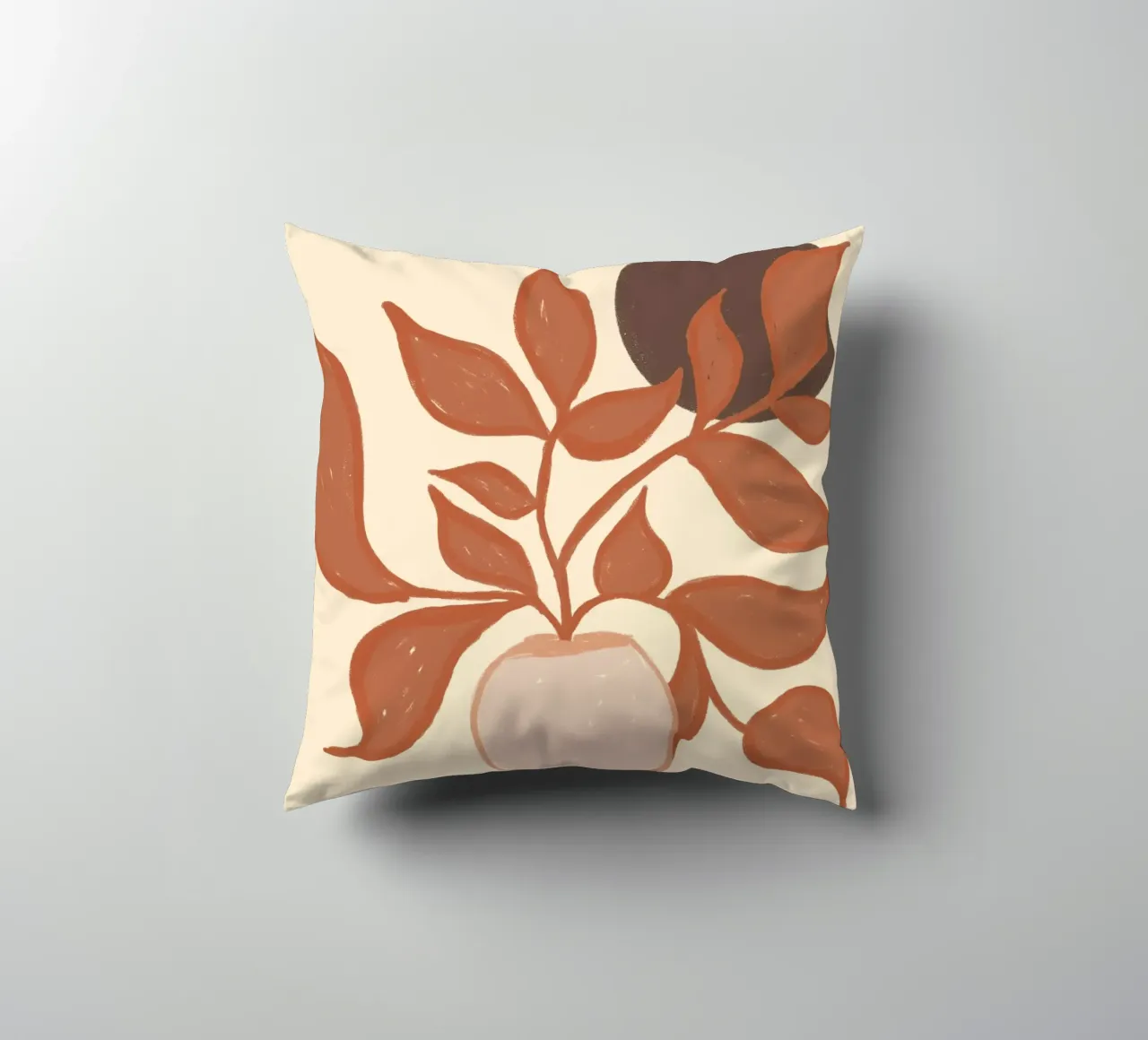 Terracotta Calm Zen cuscino da EDMPROJECT