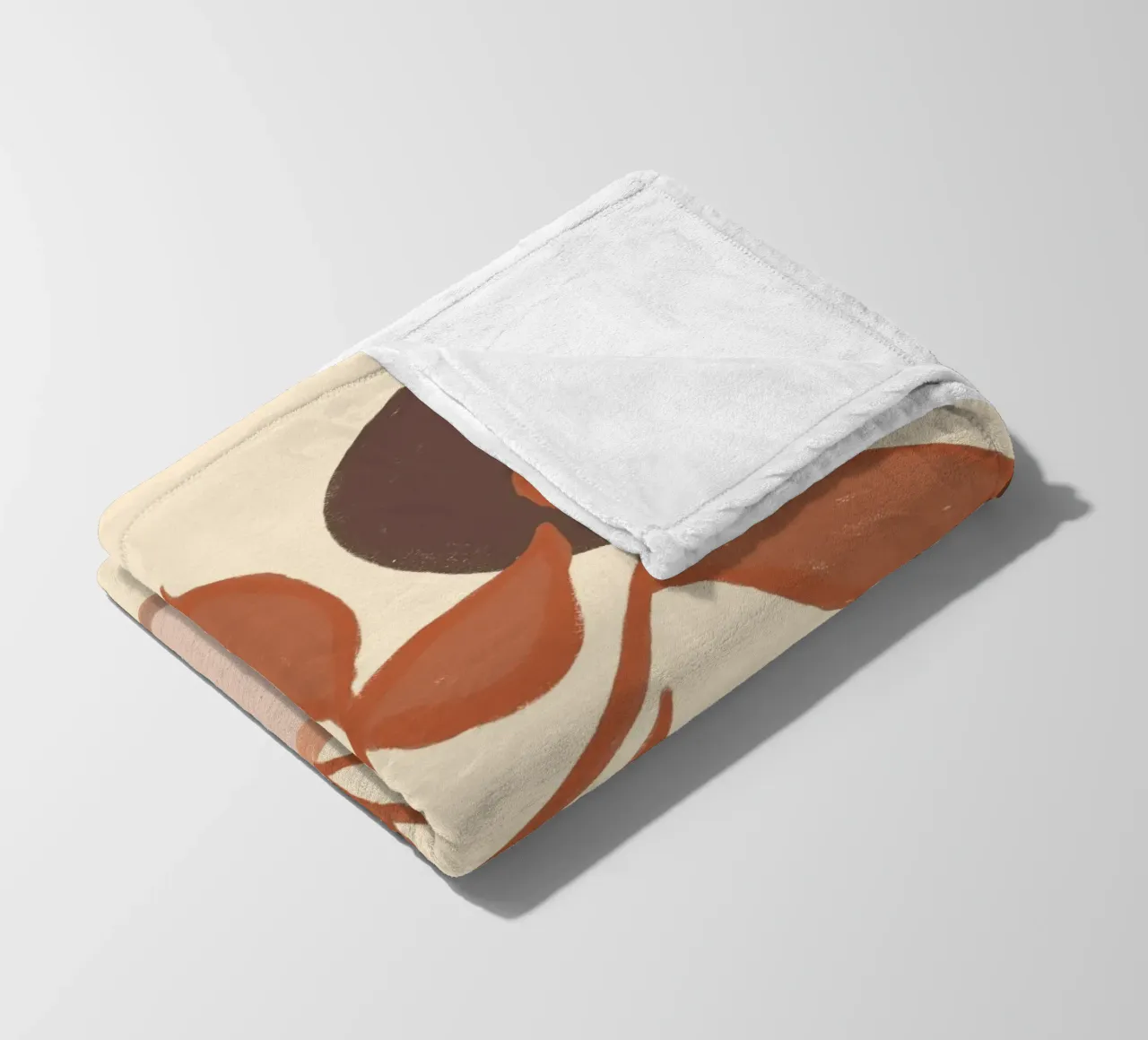 Terracotta Calm Zen coperta in pile da EDMPROJECT