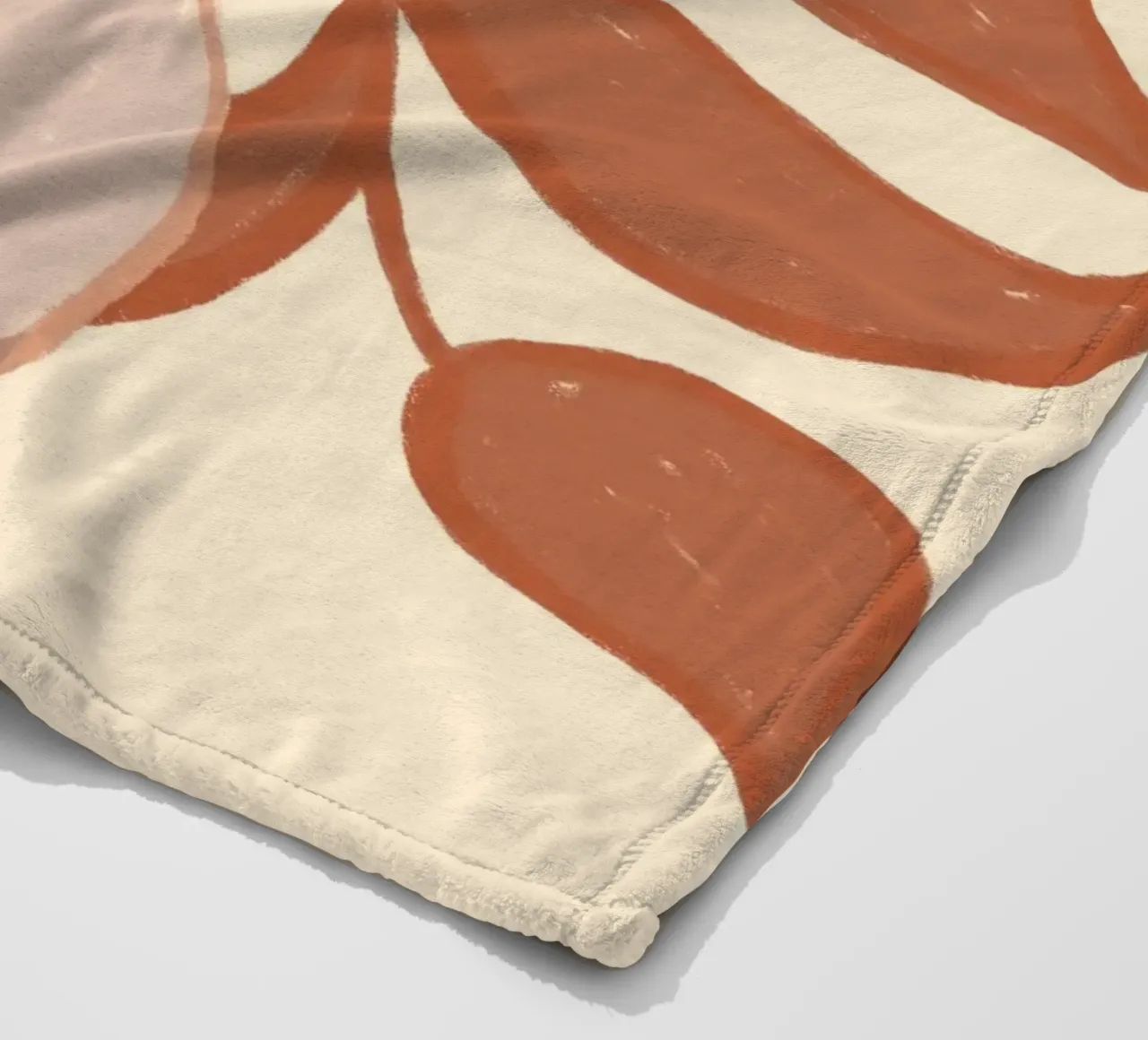Terracotta Calm Zen coperta in pile da EDMPROJECT