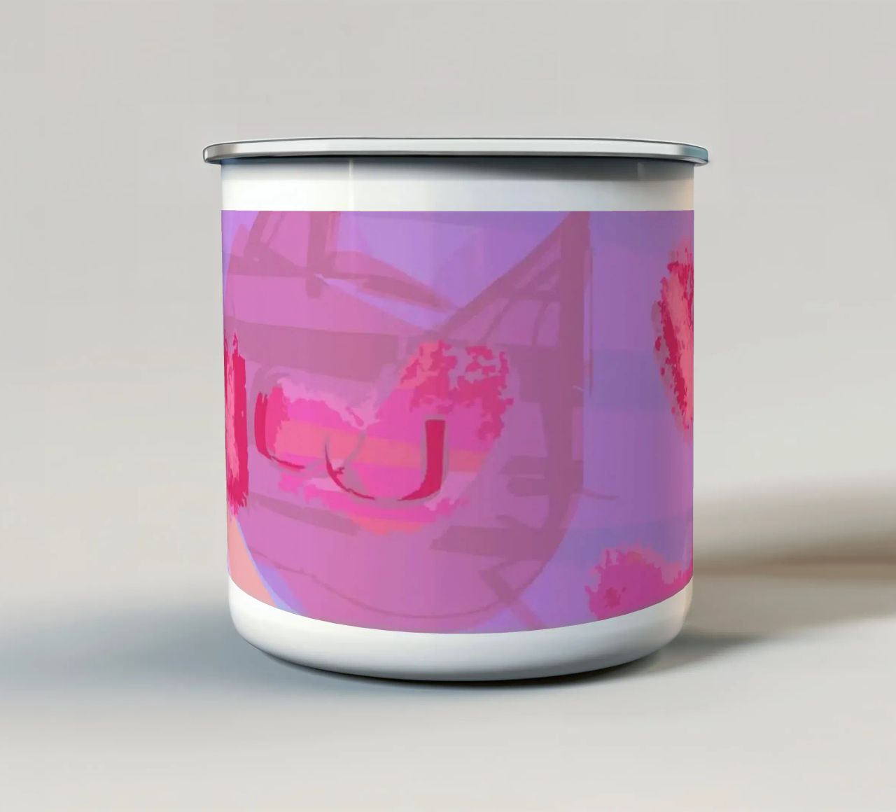 Zampe d'amore tazza in smalto da EDMPROJECT