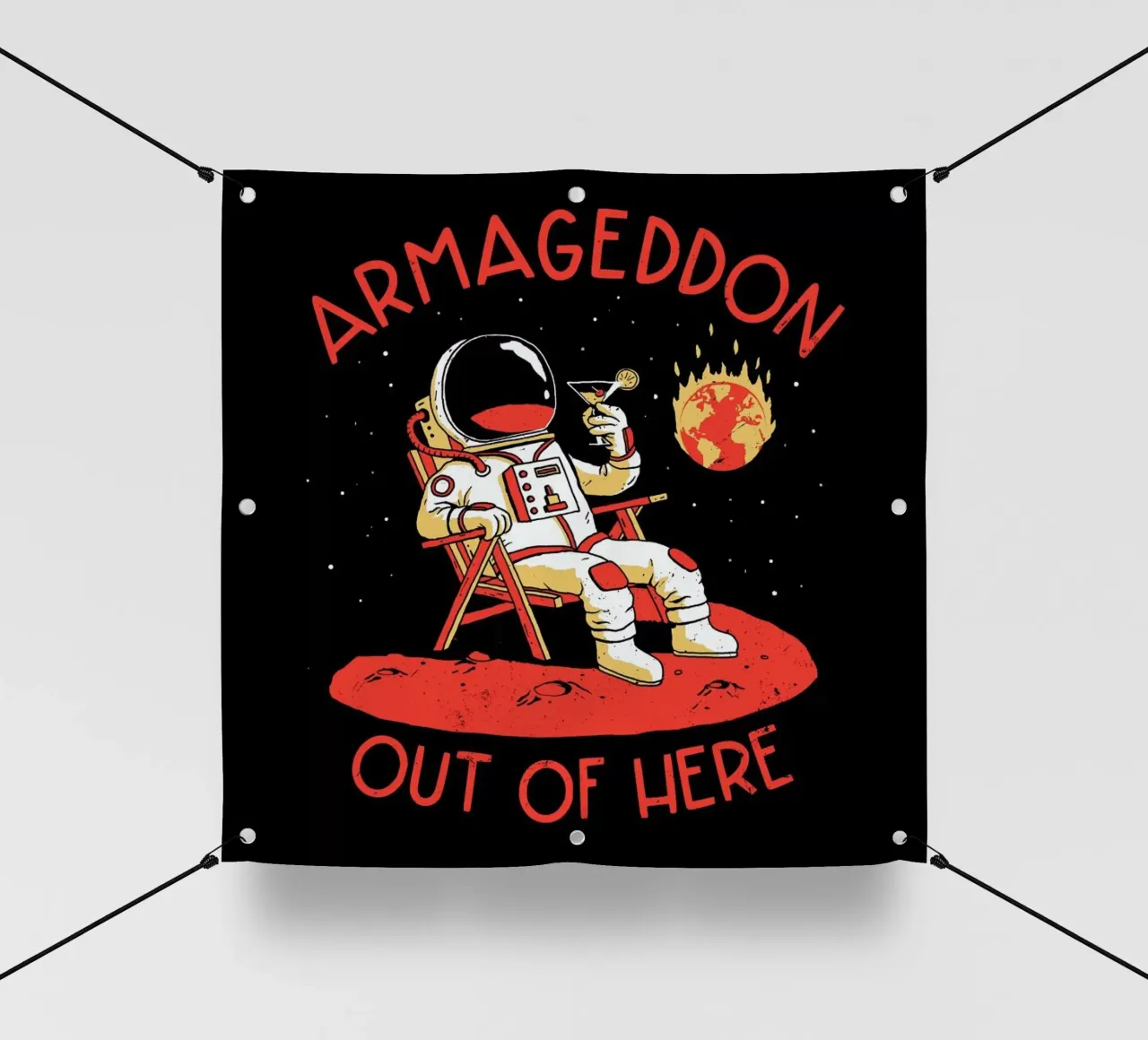 Armageddon Out Of Here telo in pvc da DinoMike